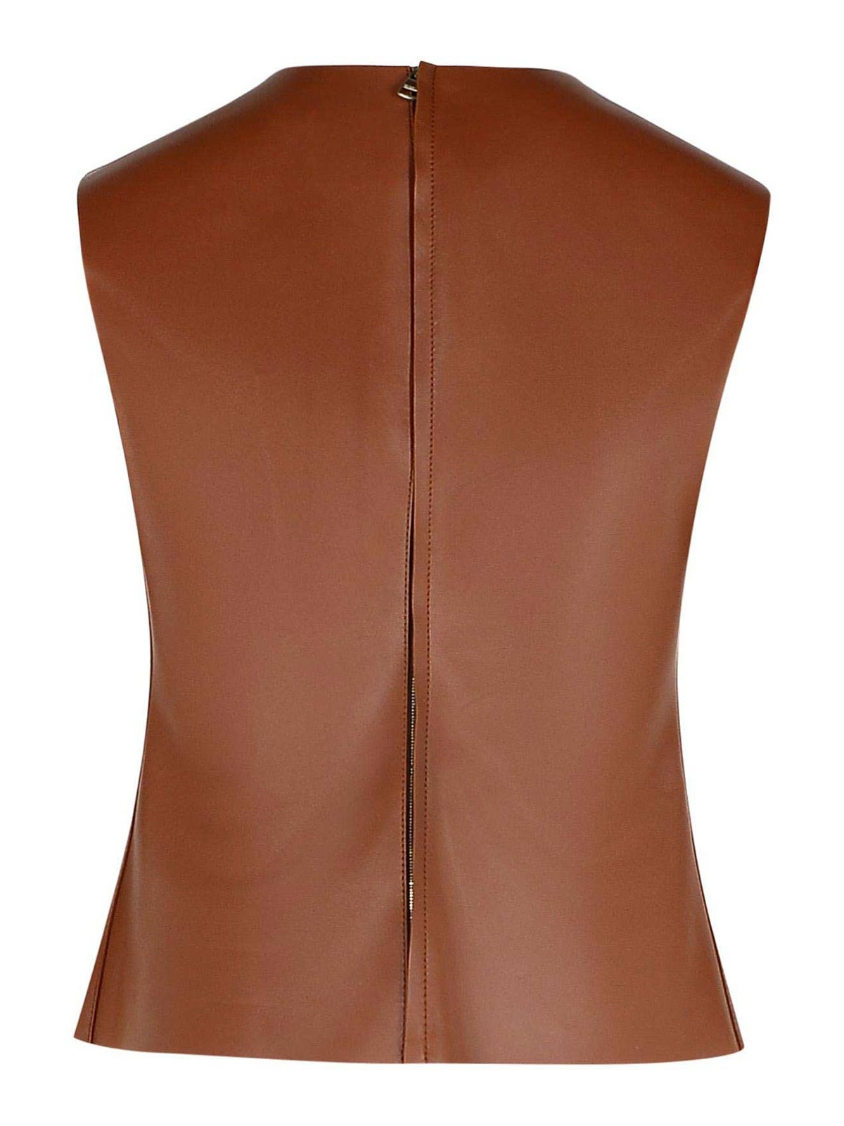 Brown Leather Tank Top LT0054LT0117621 (JW Anderson / タンクトップ・キャミソール ) | JW Anderson (ジェイダブリュー アンダーソン)(1)