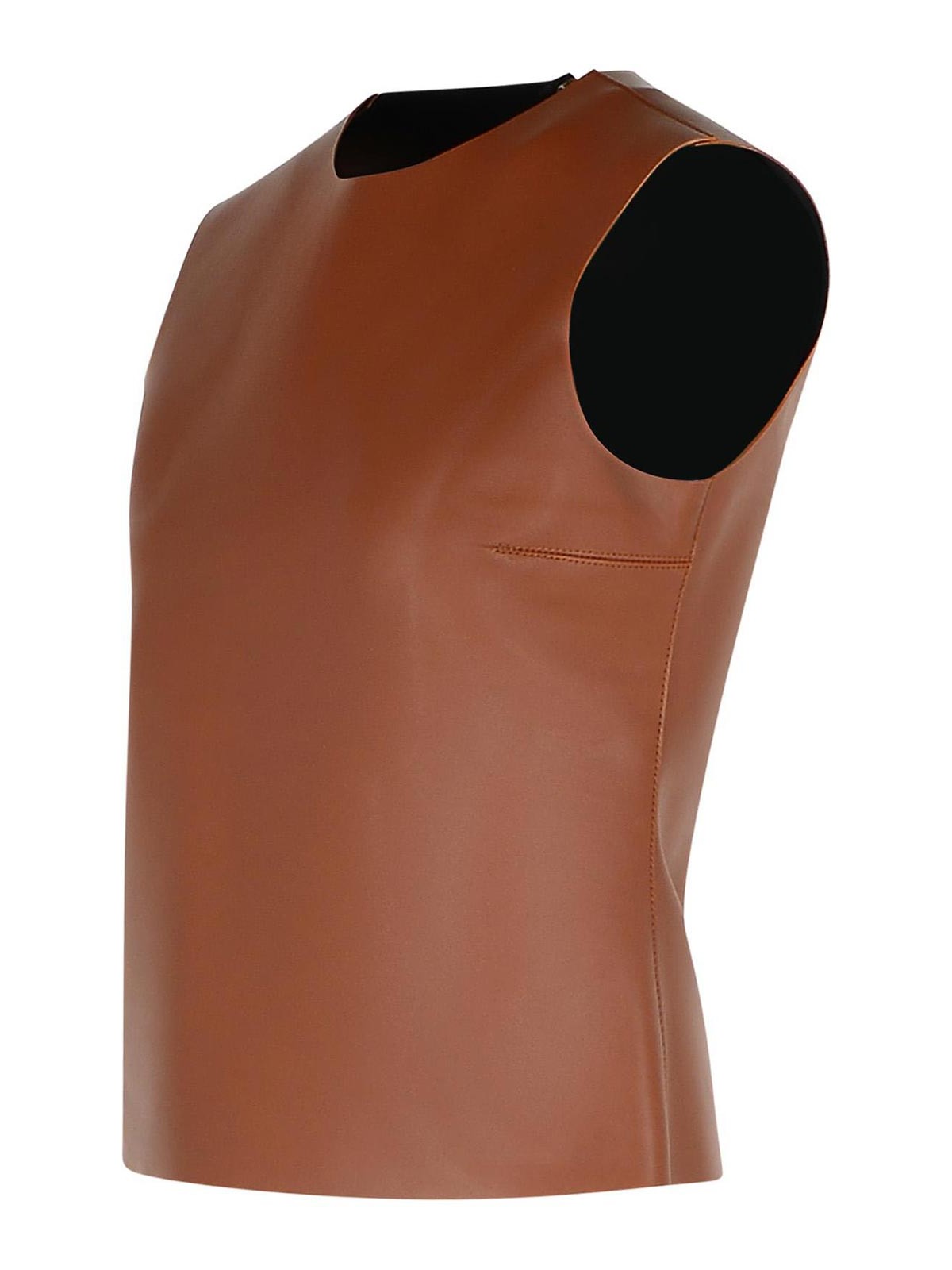 Brown Leather Tank Top LT0054LT0117621 (JW Anderson / タンクトップ・キャミソール ) | JW Anderson (ジェイダブリュー アンダーソン)(2)