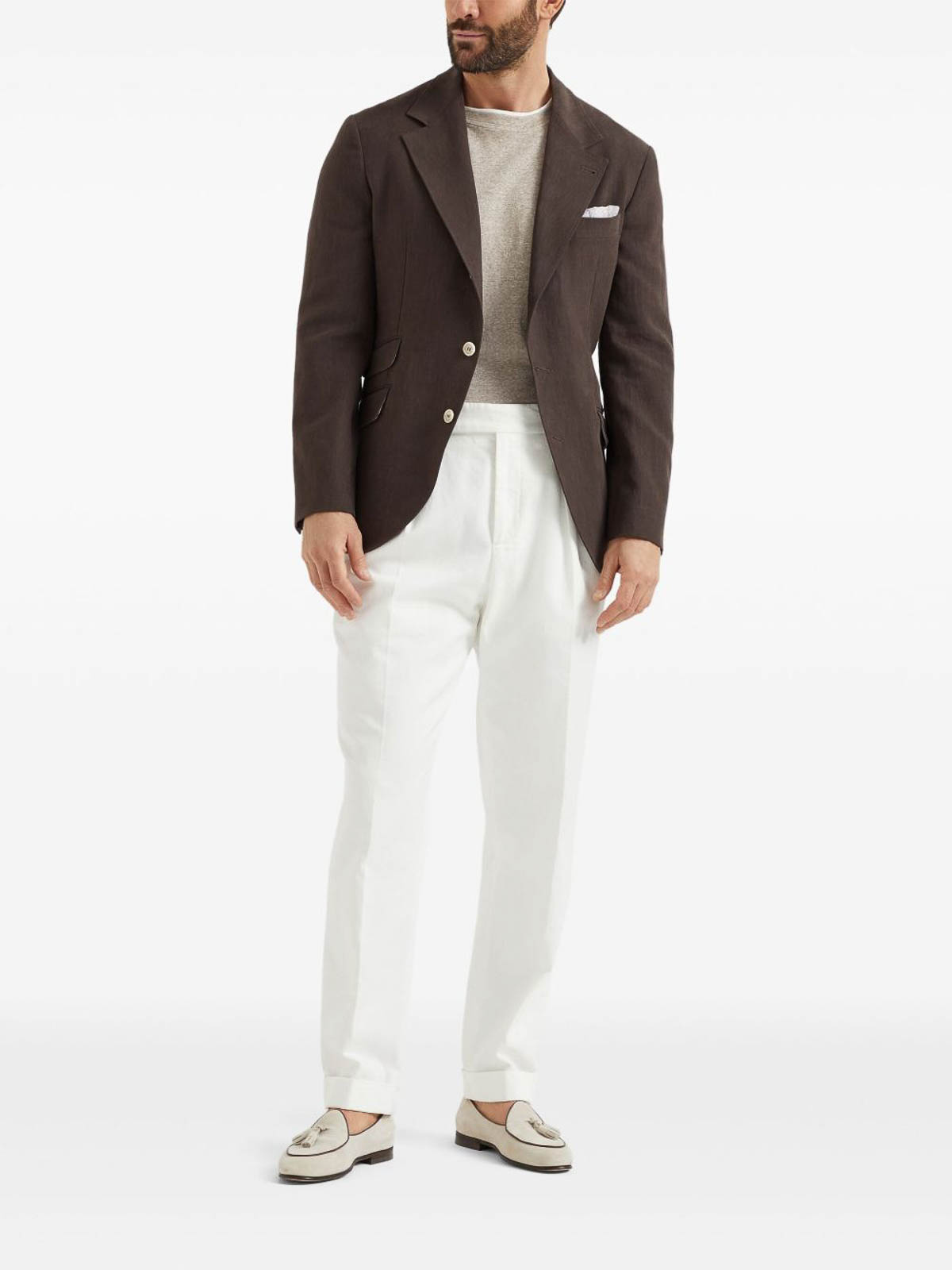 Shirt MW8357427CLT47 (Brunello Cucinelli / シャツ・ブラウス ) | Brunello Cucinelli (ブルネロ・クチネリ)(1)