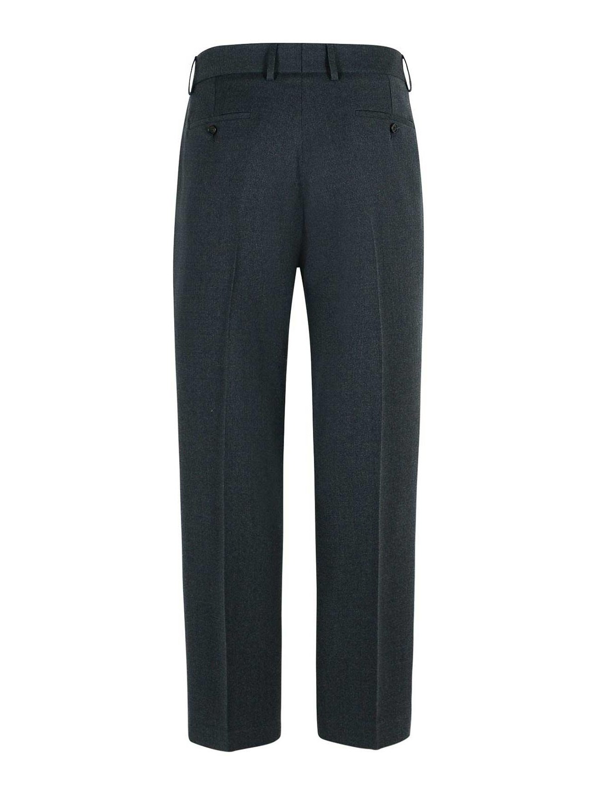 Grey Virgin Wool Trousers GP0N2TFUZC2S8290 (Dolce & Gabbana / パンツ ) | Dolce & Gabbana (ドルチェガッバーナ)(1)