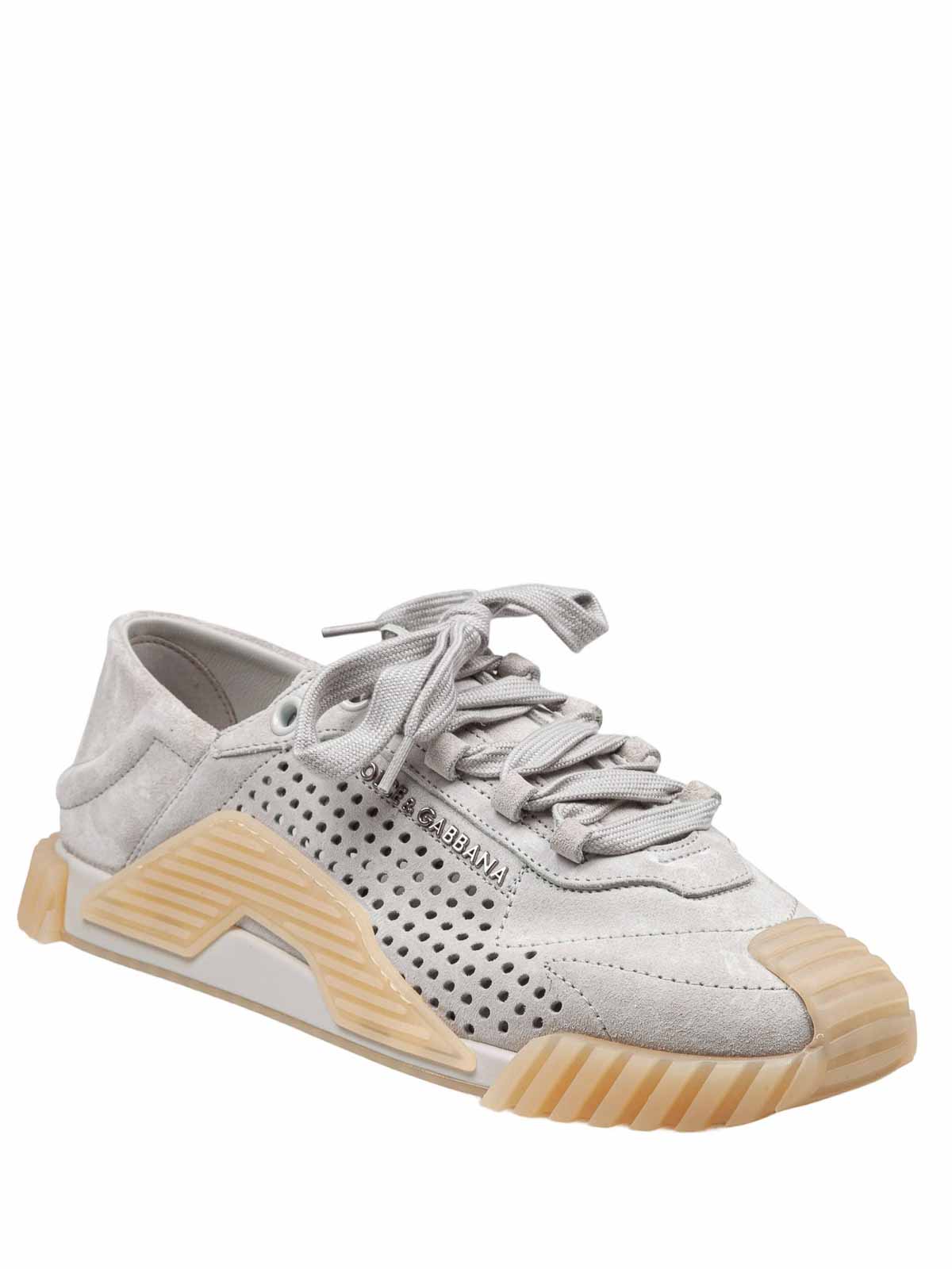 Dolce & Gabbana Sneakers NS1 suede gray color CS2286AS70787565 (Dolce & Gabbana / スニーカー ) | Dolce & Gabbana (ドルチェガッバーナ)(1)