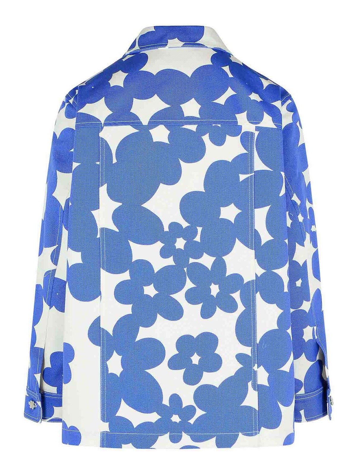 Light Blue Cotton Jacket JKMA0347S0UTC462DIB26 (Marni / カジュアルジャケット・ベスト ) | Marni (マルニ)(1)