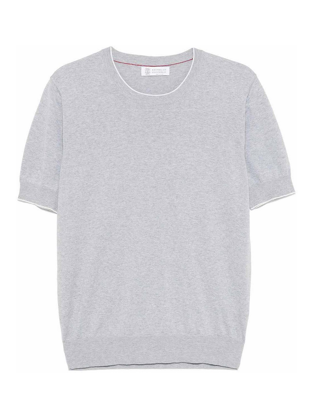 Short Sleeve Crew M29805200CP157 (Brunello Cucinelli / ニット・セーター・カーディガン ) | Brunello Cucinelli (ブルネロ・クチネリ)
