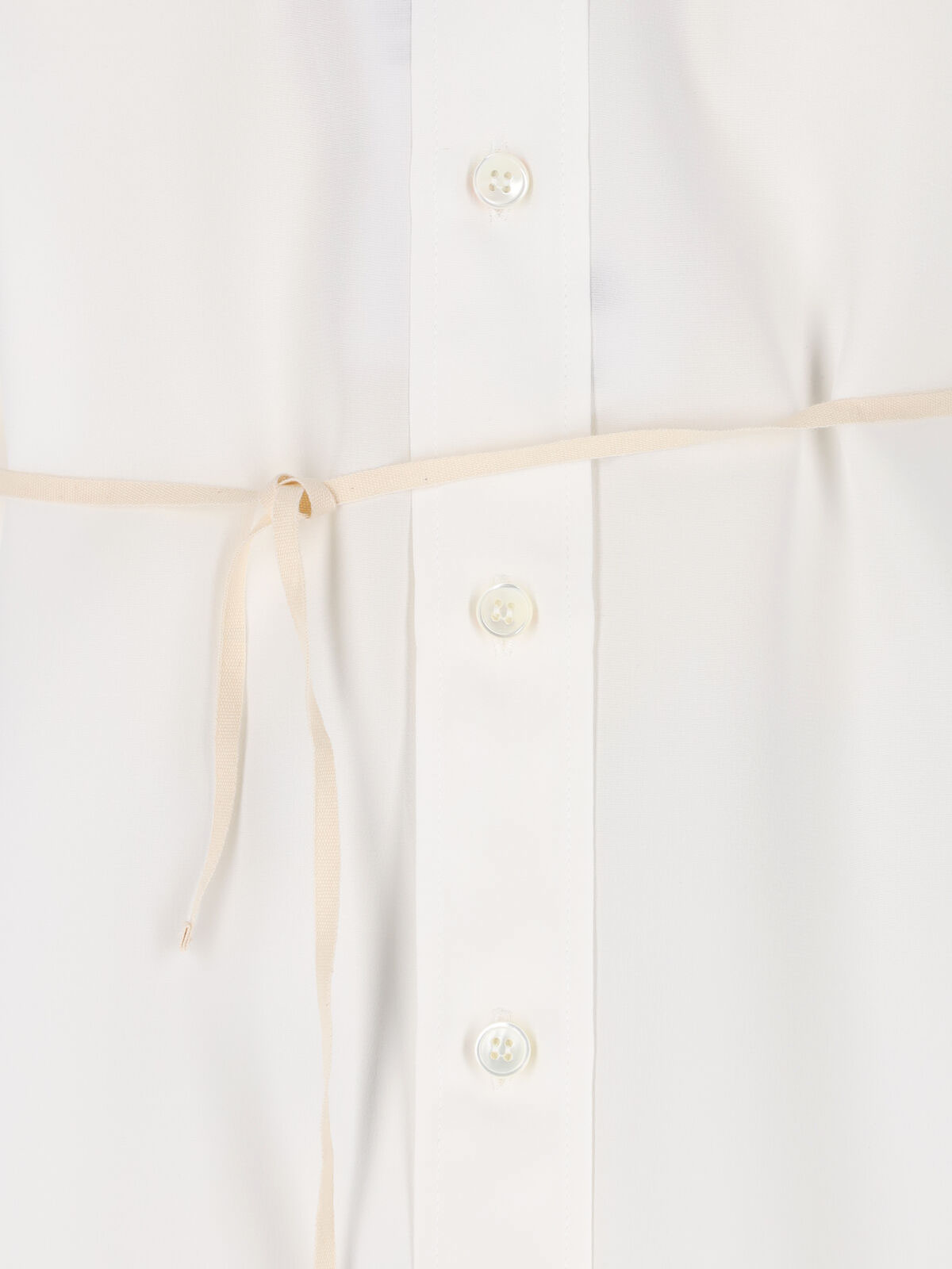 Shirt with cord S62DT0037M35441102 (MM6 Maison Margiela / シャツ・ブラウス ) | MM6 Maison Margiela (エムエムシックス)(2)
