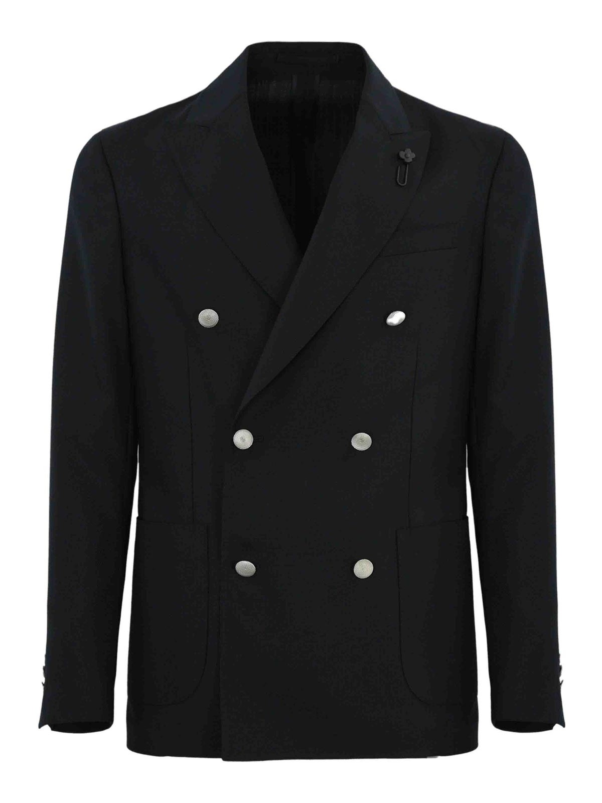 Double-Breasted Wool Jacket ES6203CEESEL64703850 (LARDINI / スーツ・ジャケット ) | LARDINI (ラルディーニ)