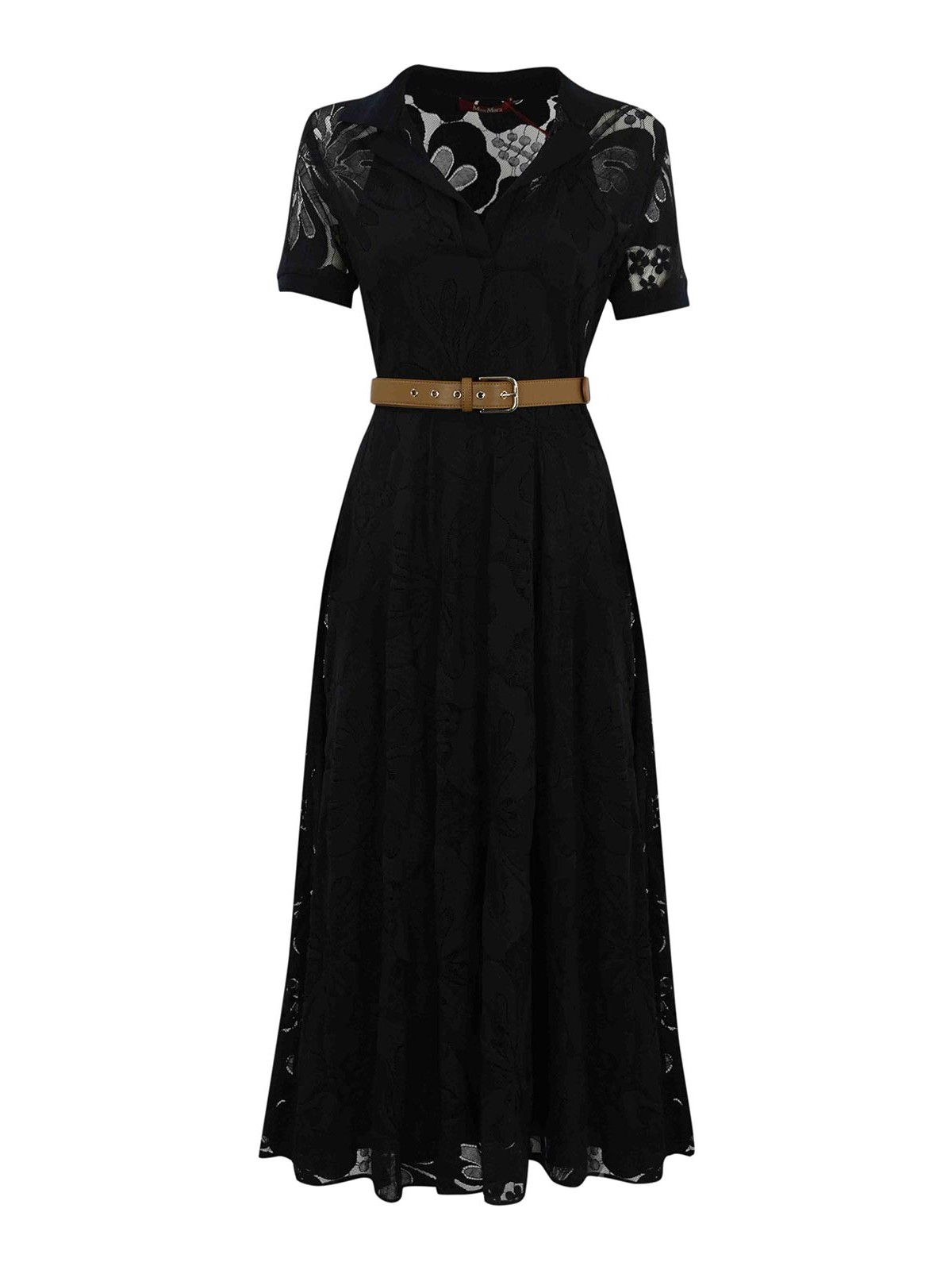 Lambro Polo Dress In Lace 2516631011600000 (Max Mara Studio / ワンピース・ドレス・オールインワン ) | Max Mara Studio (マックスマーラ ステュディオ)