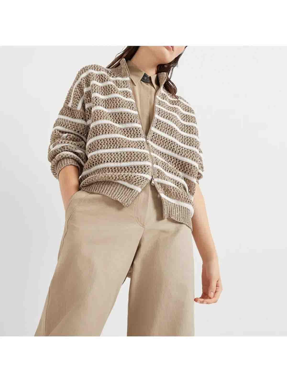 Cardigan MCO558906CKE88 (Brunello Cucinelli / ニット・セーター・カーディガン ) | Brunello Cucinelli (ブルネロ・クチネリ)(5)