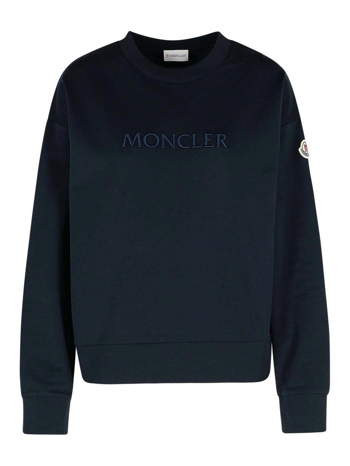 Navy Cotton Sweatshirt 0938G0001689A1K778 (Moncler / スウェット・フーディー ) | Moncler (モンクレール)