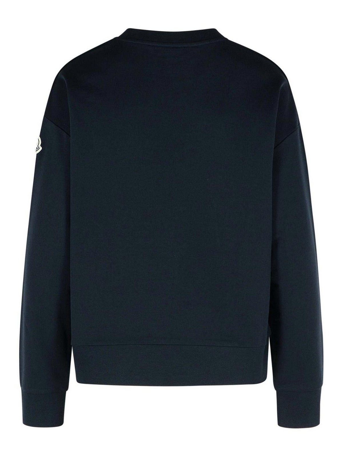 Navy Cotton Sweatshirt 0938G0001689A1K778 (Moncler / スウェット・フーディー ) | Moncler (モンクレール)(1)