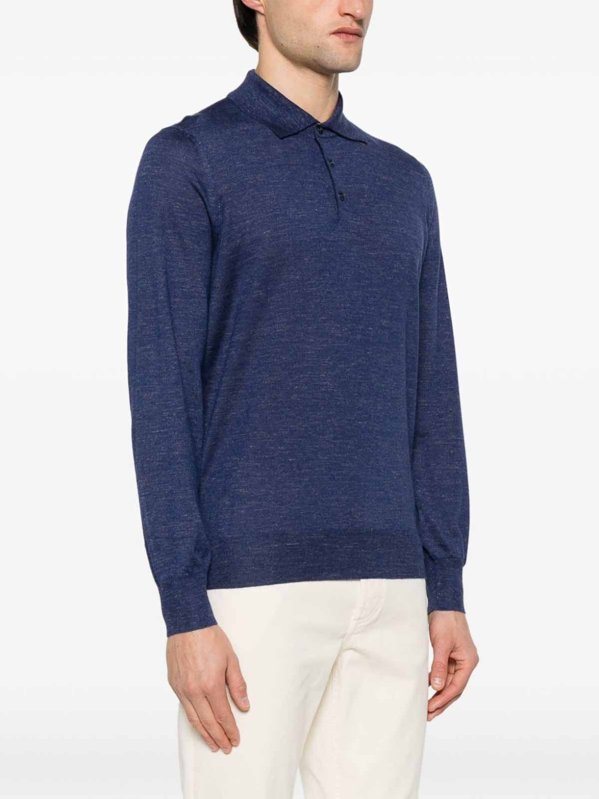 Long Sleeve Polo MSY00295C2443 (Brunello Cucinelli / ニット・セーター・カーディガン ) | Brunello Cucinelli (ブルネロ・クチネリ)(2)