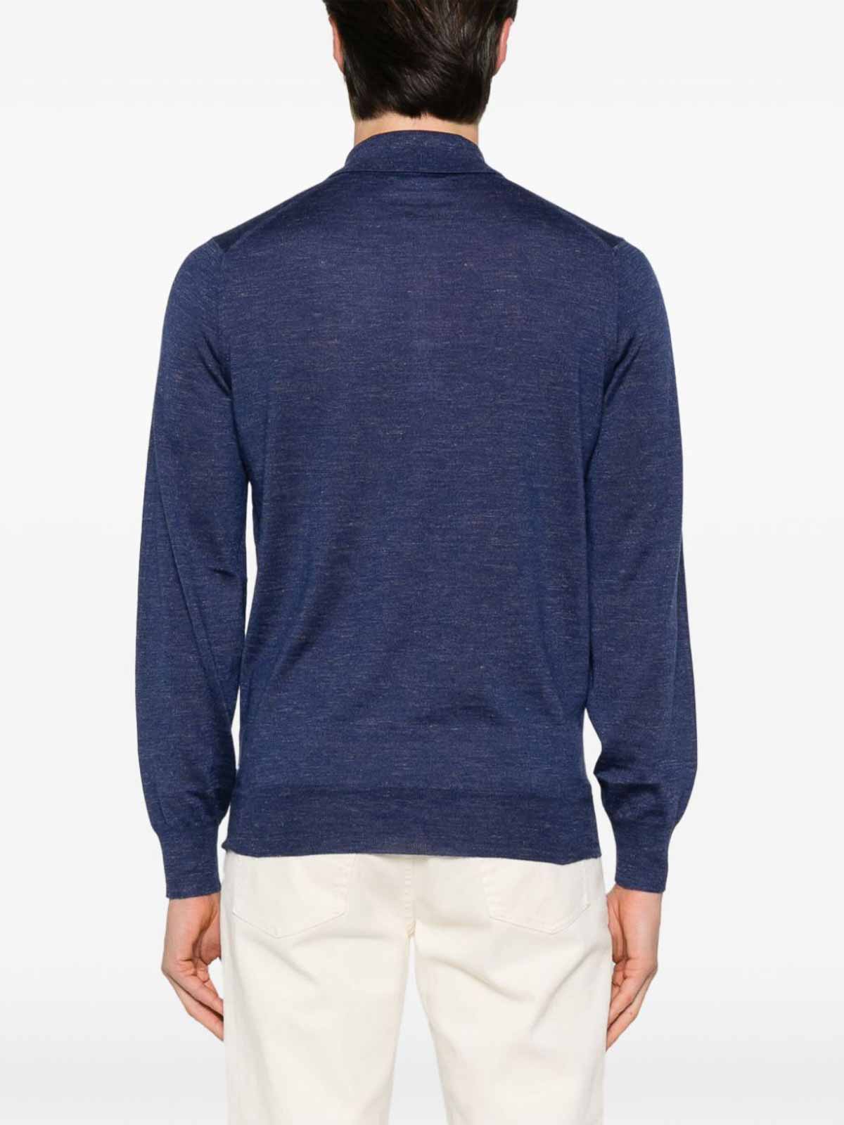 Long Sleeve Polo MSY00295C2443 (Brunello Cucinelli / ニット・セーター・カーディガン ) | Brunello Cucinelli (ブルネロ・クチネリ)(3)