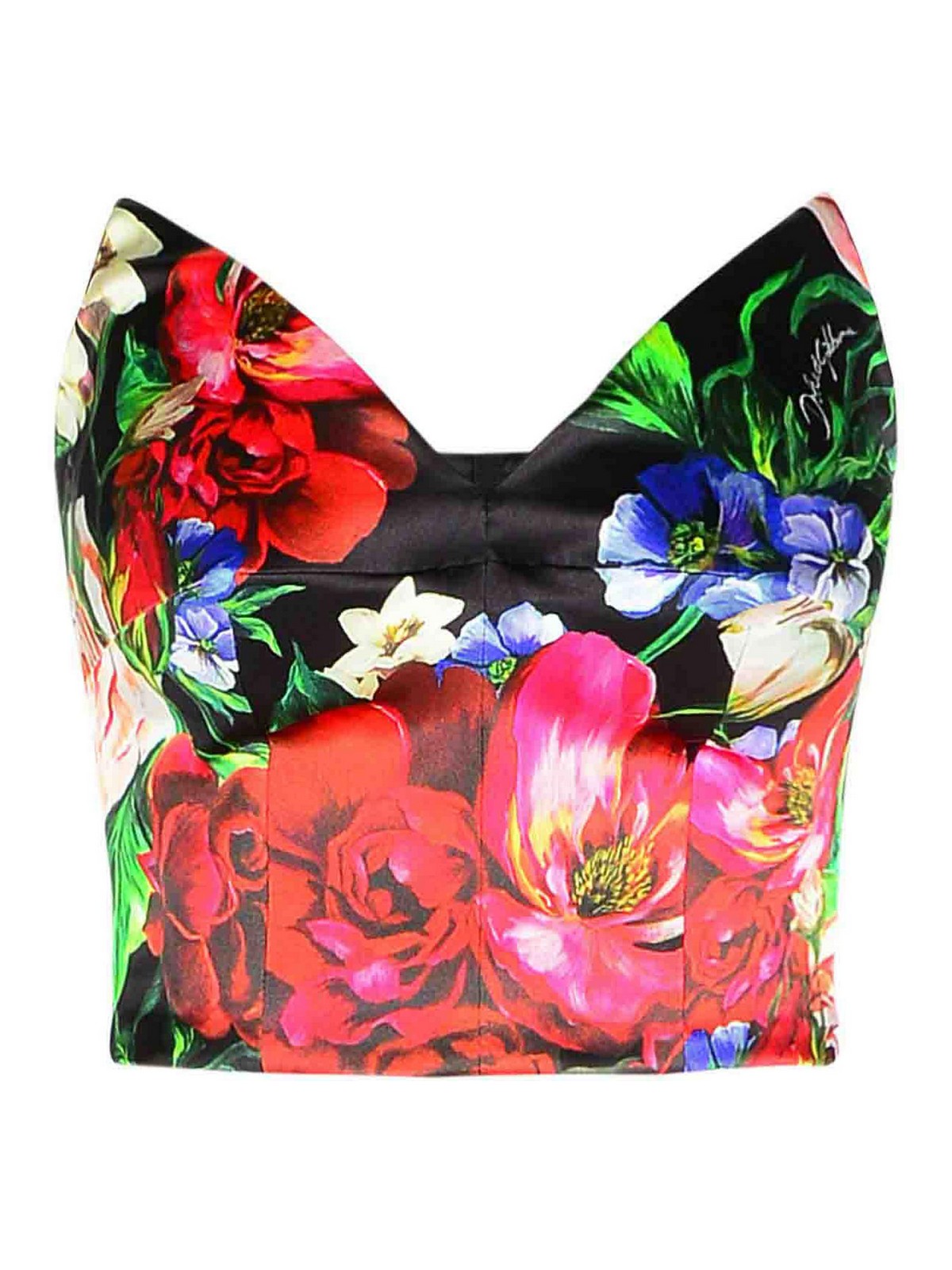 Multicolor Viscose Top F7AX9TFSIB5HN5PR (Dolce & Gabbana / タンクトップ・キャミソール ) | Dolce & Gabbana (ドルチェガッバーナ)