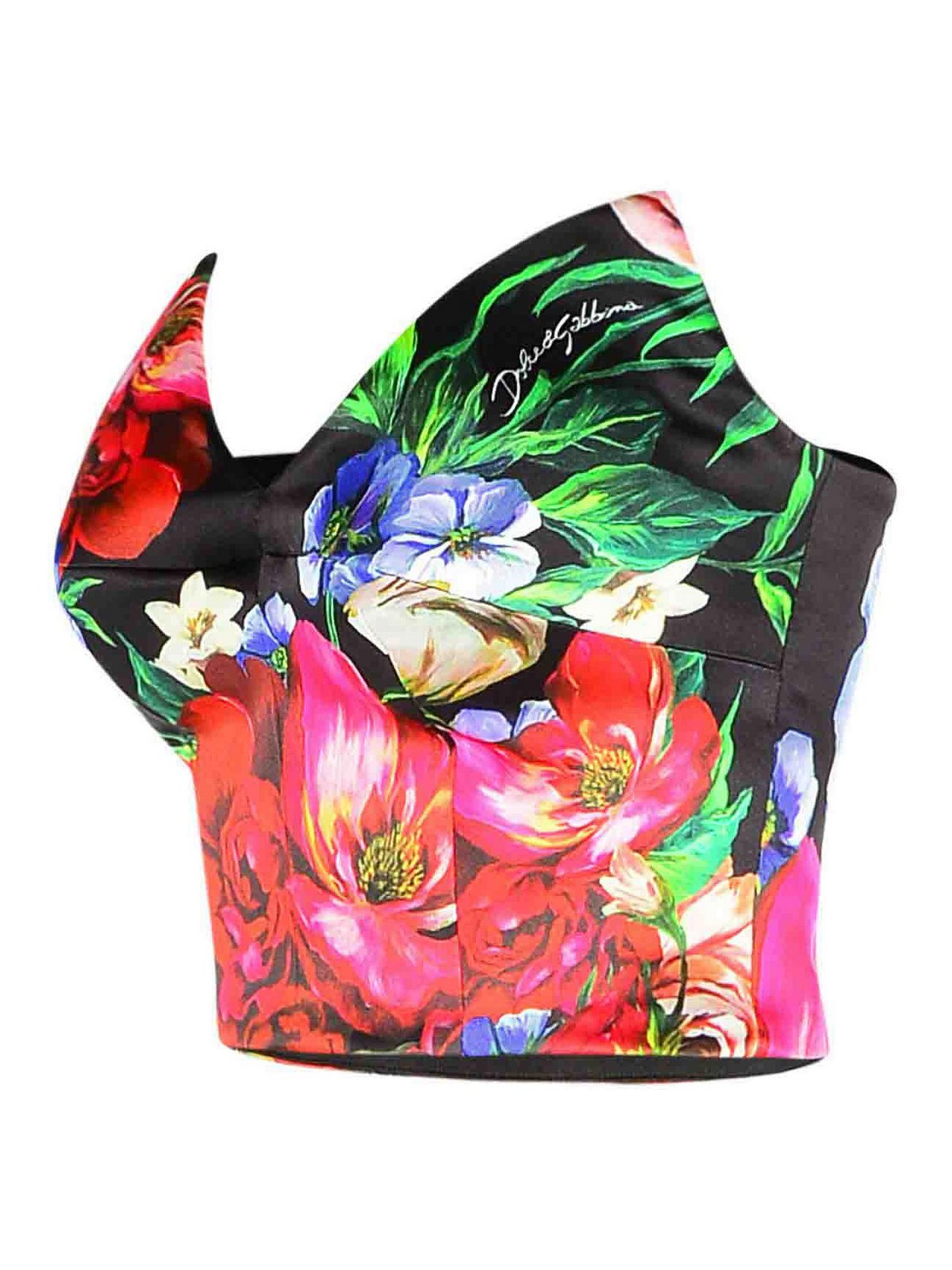 Multicolor Viscose Top F7AX9TFSIB5HN5PR (Dolce & Gabbana / タンクトップ・キャミソール ) | Dolce & Gabbana (ドルチェガッバーナ)(2)