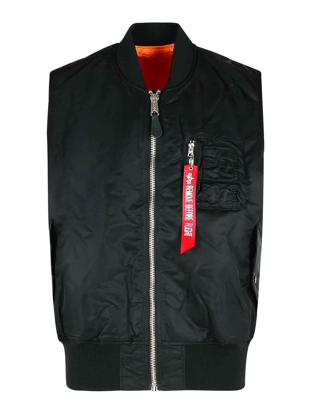 Black Nylon Vest X15614603 (ALPHA INDUSTRIES / ベスト ) | ALPHA INDUSTRIES (アルファ インダストリーズ)