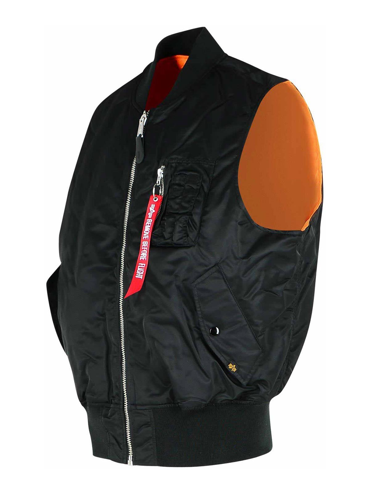 Black Nylon Vest X15614603 (ALPHA INDUSTRIES / ベスト ) | ALPHA INDUSTRIES (アルファ インダストリーズ)(2)