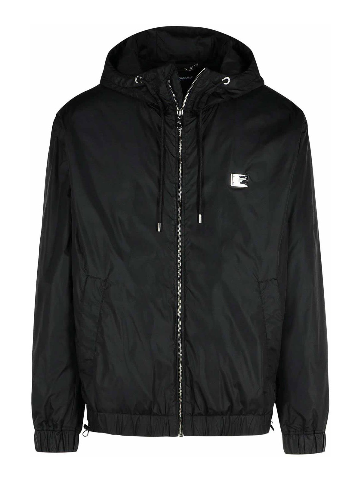 Black Nylon Jacket G9BGSTFUS22N0000 (Dolce & Gabbana / カジュアルジャケット・ベスト ) | Dolce & Gabbana (ドルチェガッバーナ)