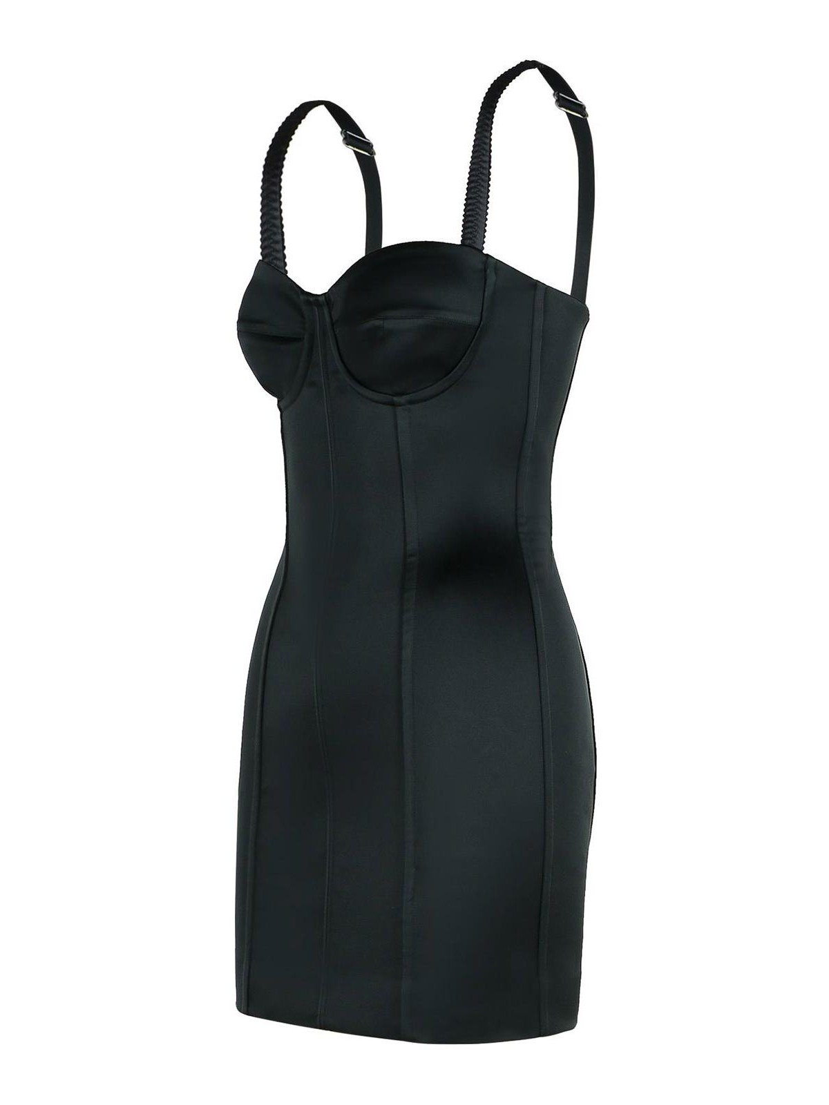 Dress In Black Acetate Blend F6CLMTFURHMN0000 (Dolce & Gabbana / ワンピース・ドレス・オールインワン ) | Dolce & Gabbana (ドルチェガッバーナ)(2)
