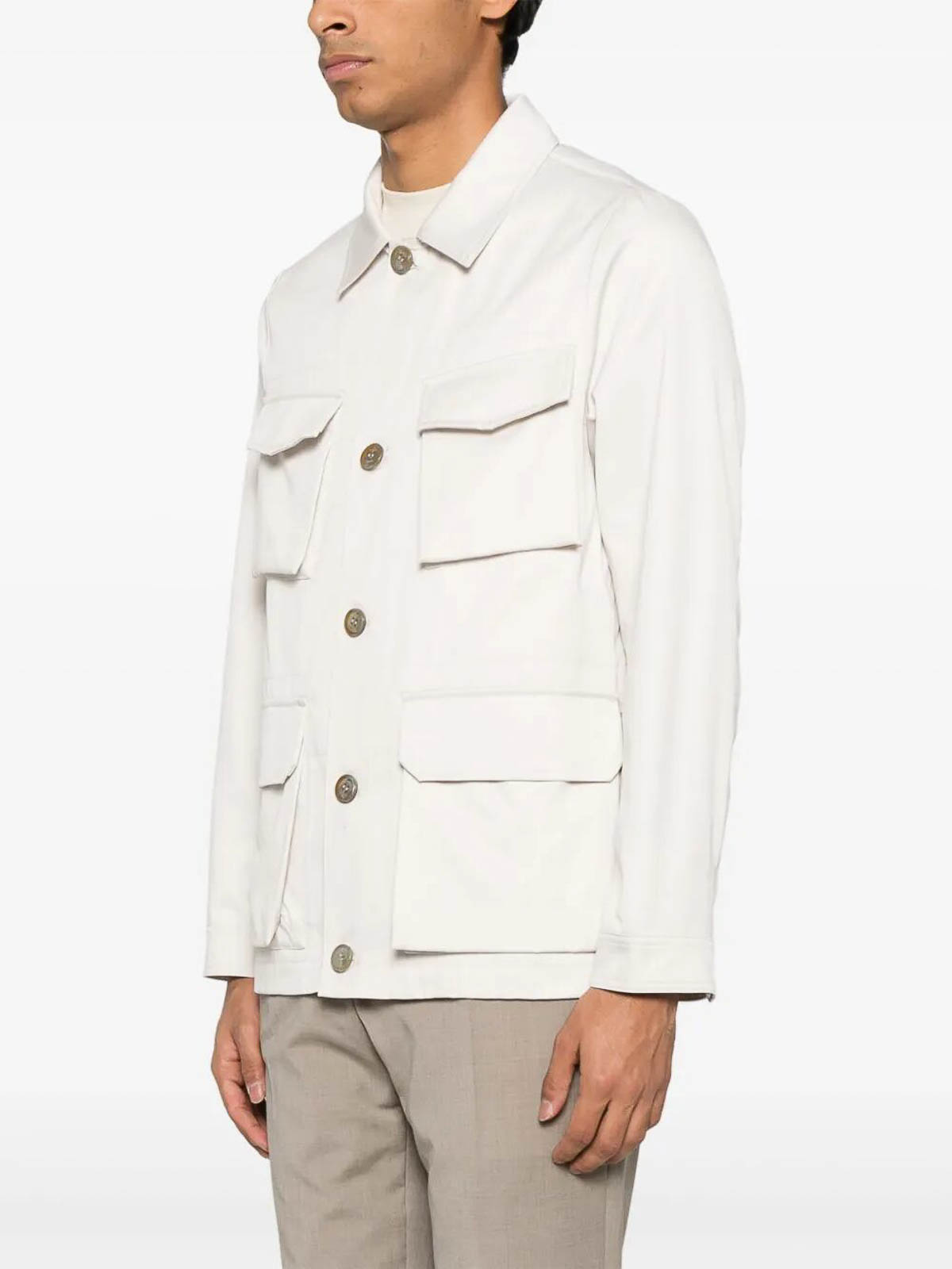 MitiaOvershirt MOUGI101051SIV3718 (MooRER / カジュアルジャケット・ベスト ) | MooRER (ムーレー)(3)