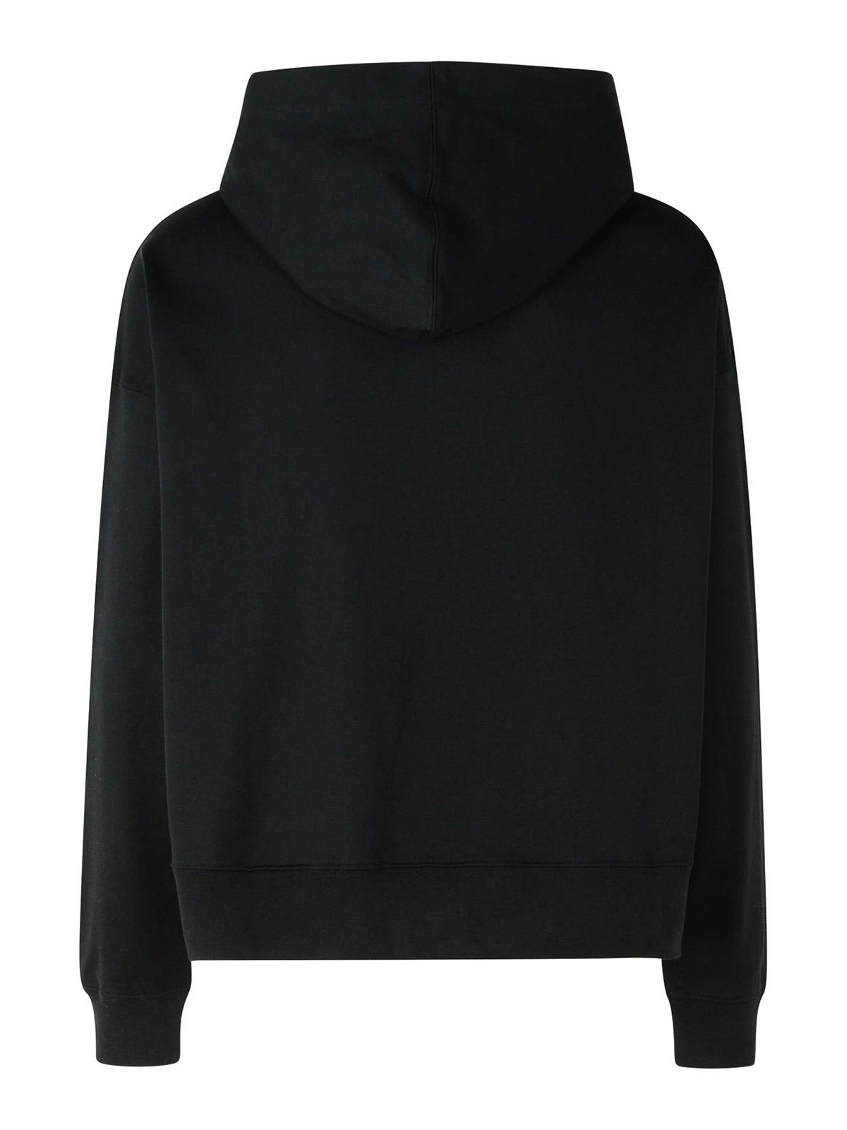 Black Cotton Sweatshirt PMBB117R24FLE0061076 (Palm Angels / スウェット・フーディー ) | Palm Angels (パームエンジェルス)(1)