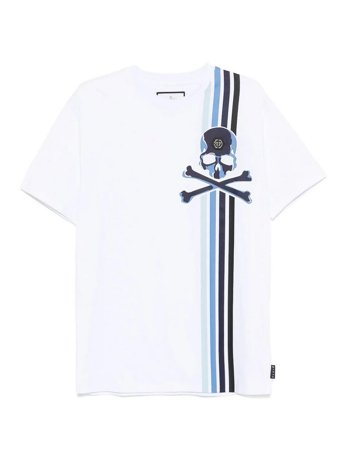 Skull&BonesShort Sleeve Round SAECMTK8111PJY002N0108 (PHILIPP PLEIN / Tシャツ・カットソー ) | PHILIPP PLEIN (フィリップ プレイン)