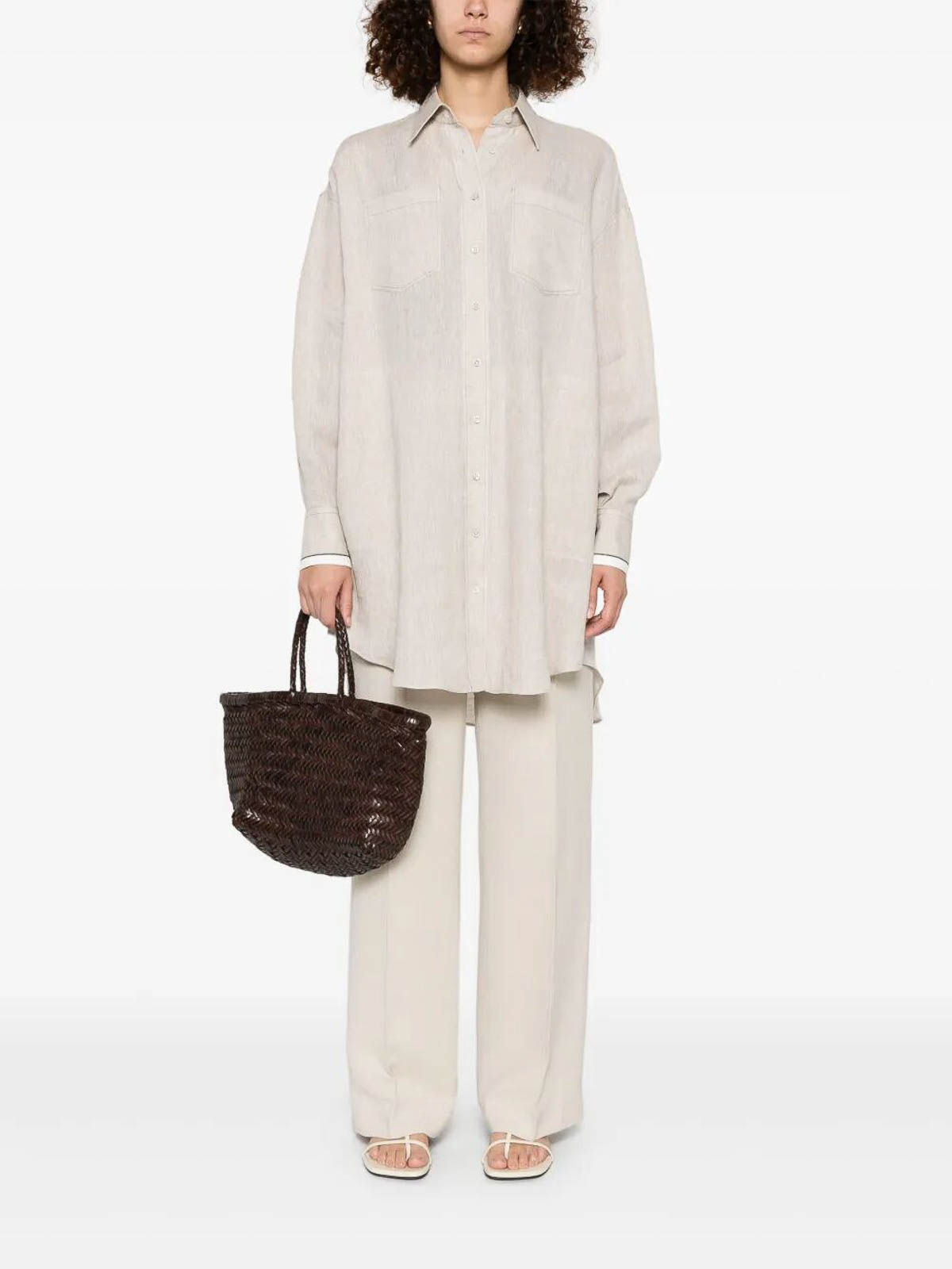 Shirt MM633RD636C200 (Brunello Cucinelli / シャツ・ブラウス ) | Brunello Cucinelli (ブルネロ・クチネリ)(1)