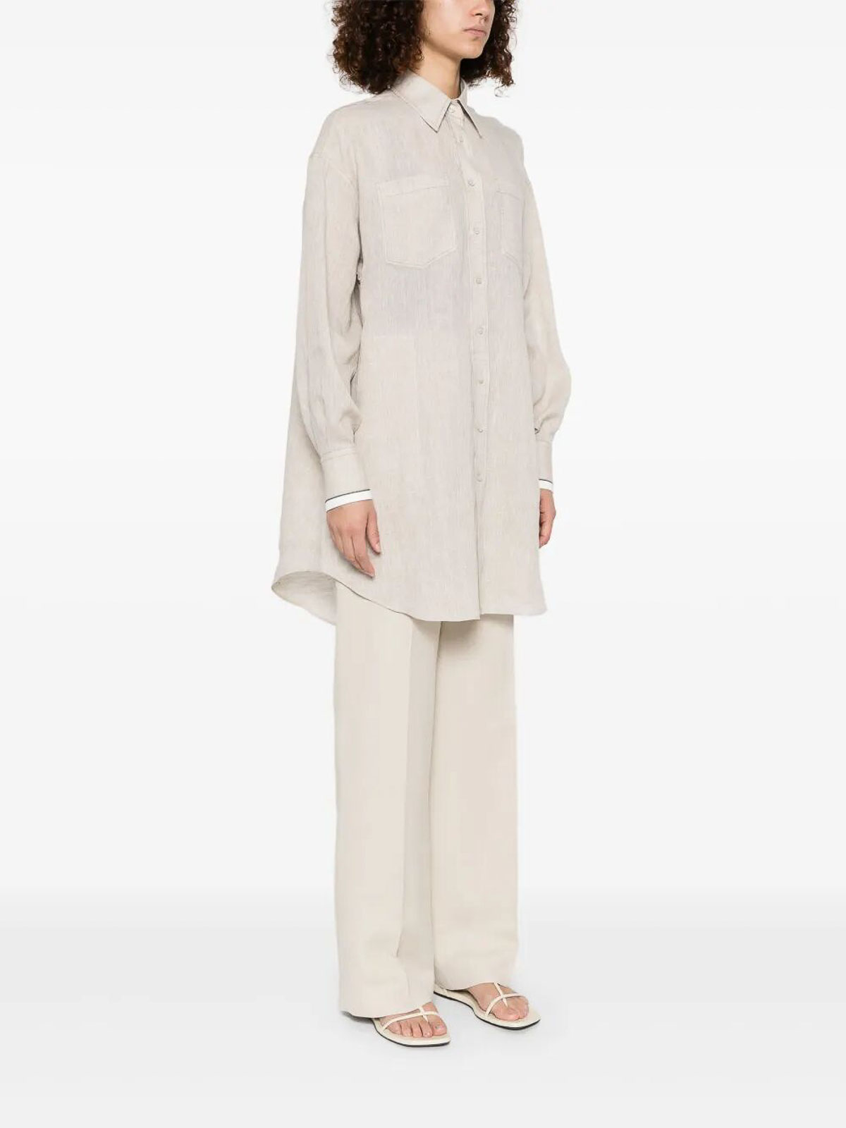 Shirt MM633RD636C200 (Brunello Cucinelli / シャツ・ブラウス ) | Brunello Cucinelli (ブルネロ・クチネリ)(3)
