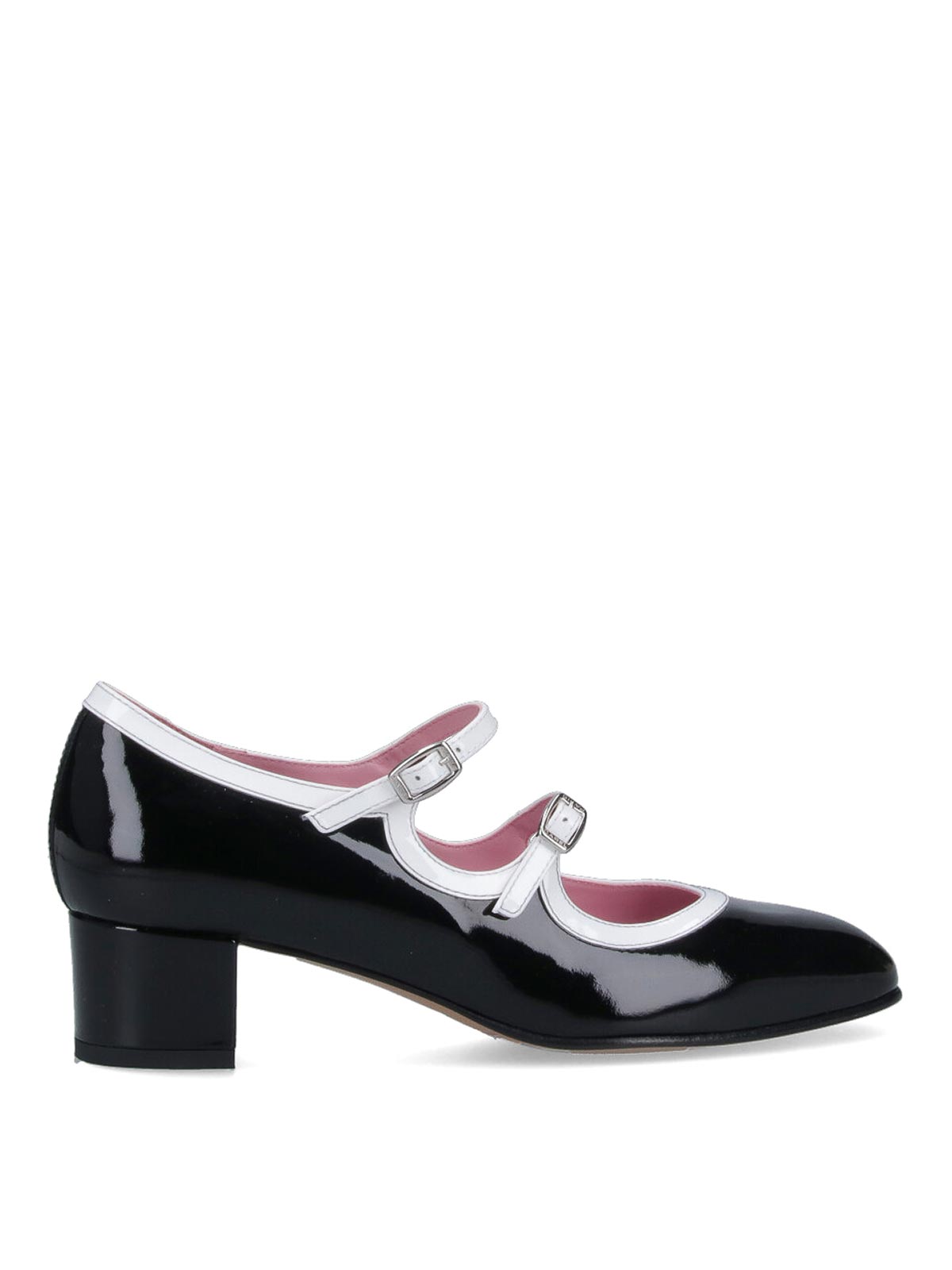 Mary Jane Pumps BLEUETBLACKWHITE (CAREL PARIS / パンプス・ハイヒール ) | CAREL PARIS (カレル パリ)