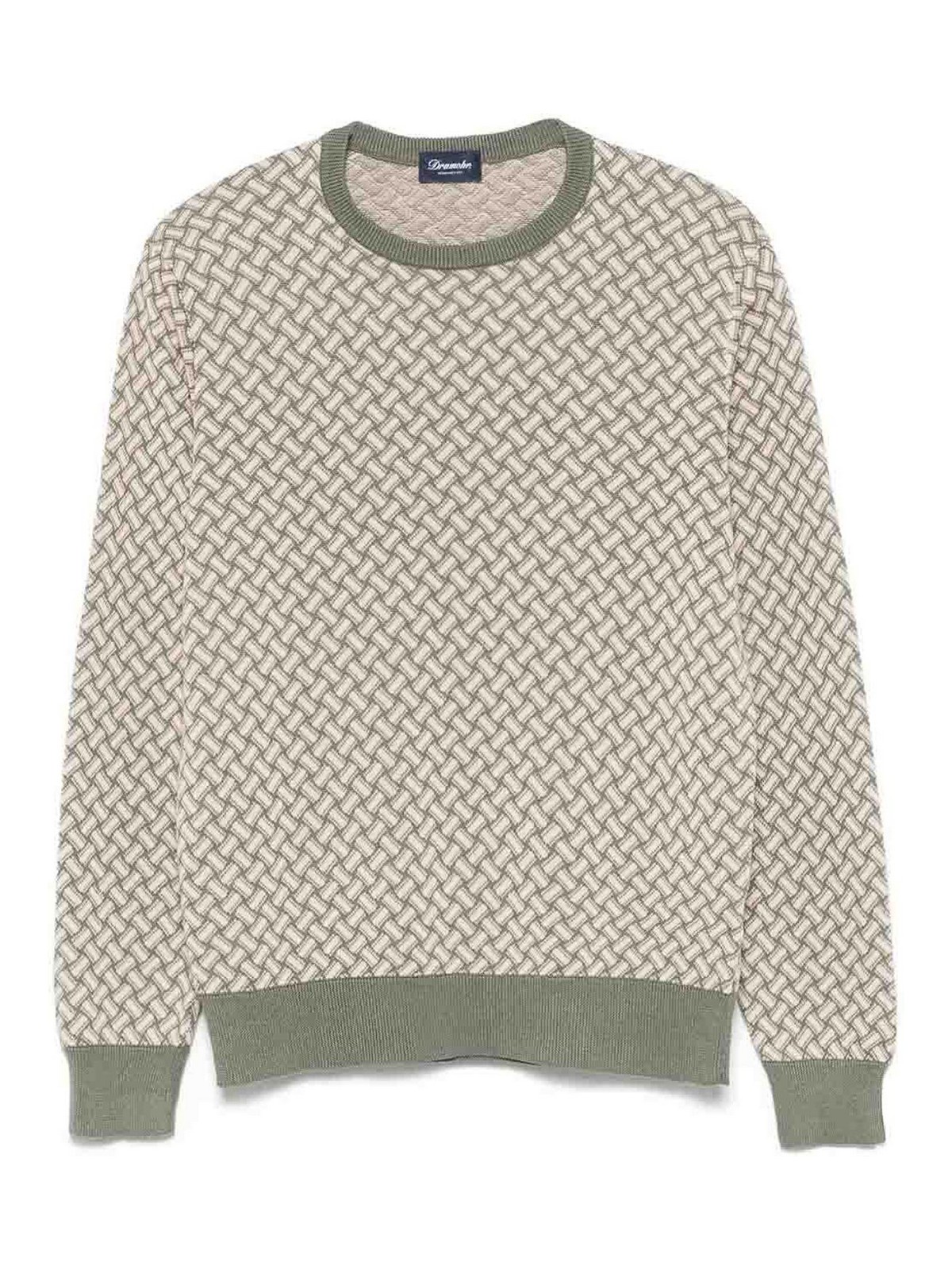 Long Sleeve Crew D9LZ113NB48 (Drumohr / ニット・セーター・カーディガン ) | Drumohr (ドルモア)