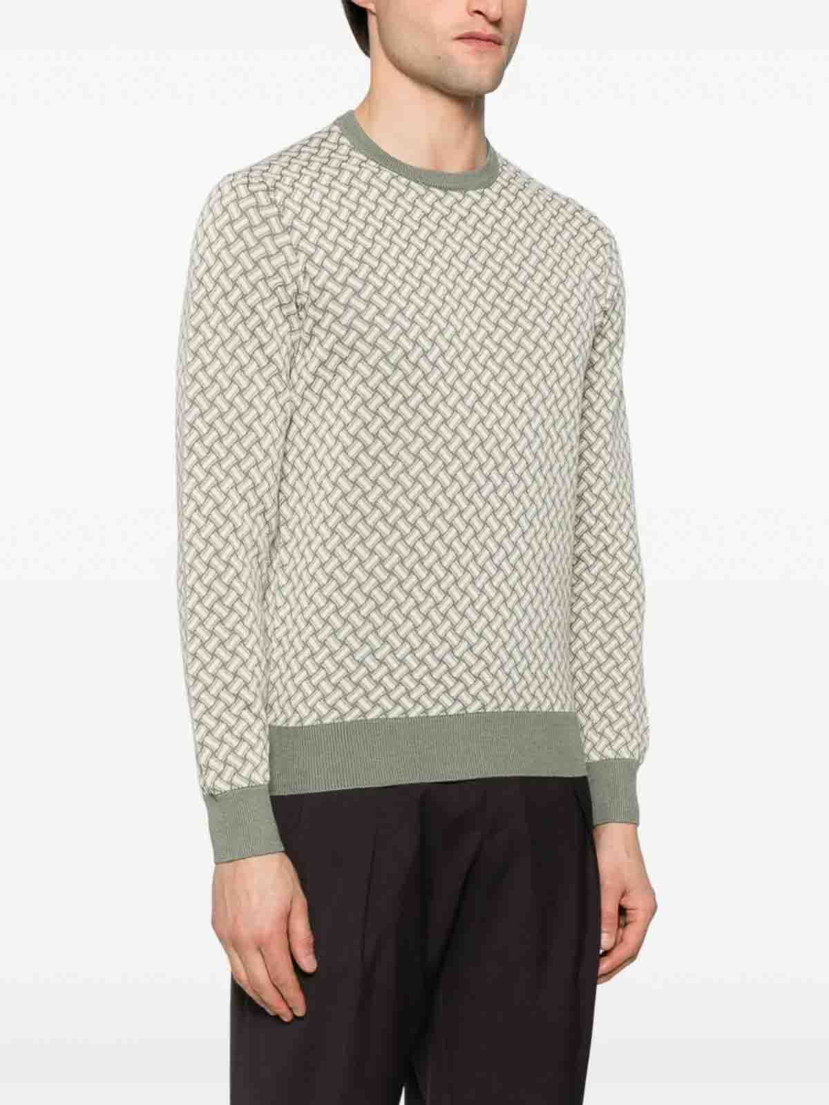 Long Sleeve Crew D9LZ113NB48 (Drumohr / ニット・セーター・カーディガン ) | Drumohr (ドルモア)(2)