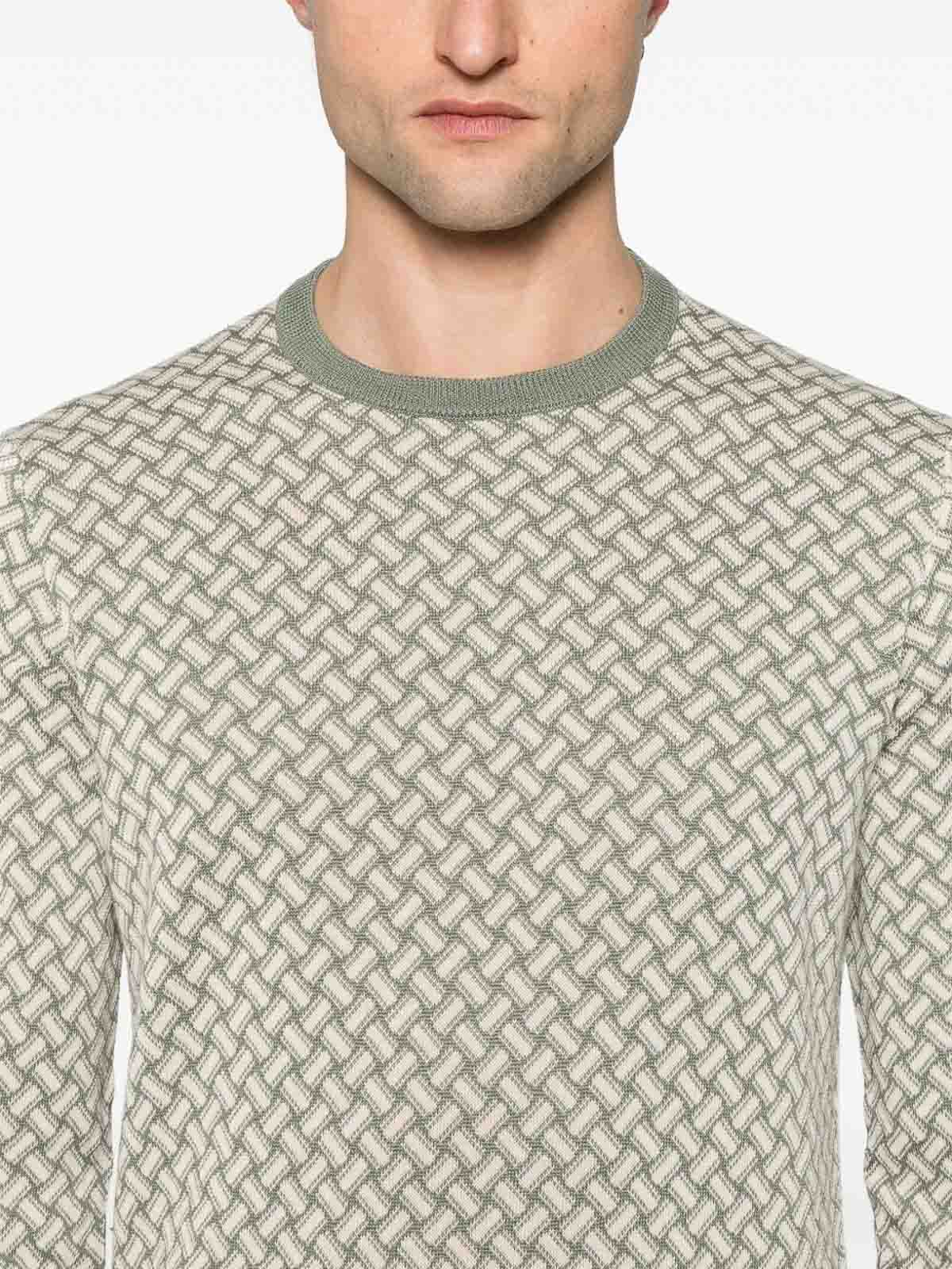 Long Sleeve Crew D9LZ113NB48 (Drumohr / ニット・セーター・カーディガン ) | Drumohr (ドルモア)(3)