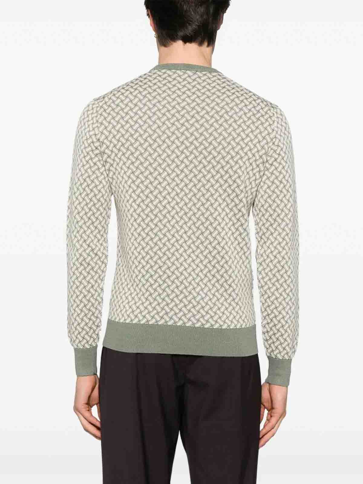 Long Sleeve Crew D9LZ113NB48 (Drumohr / ニット・セーター・カーディガン ) | Drumohr (ドルモア)(4)