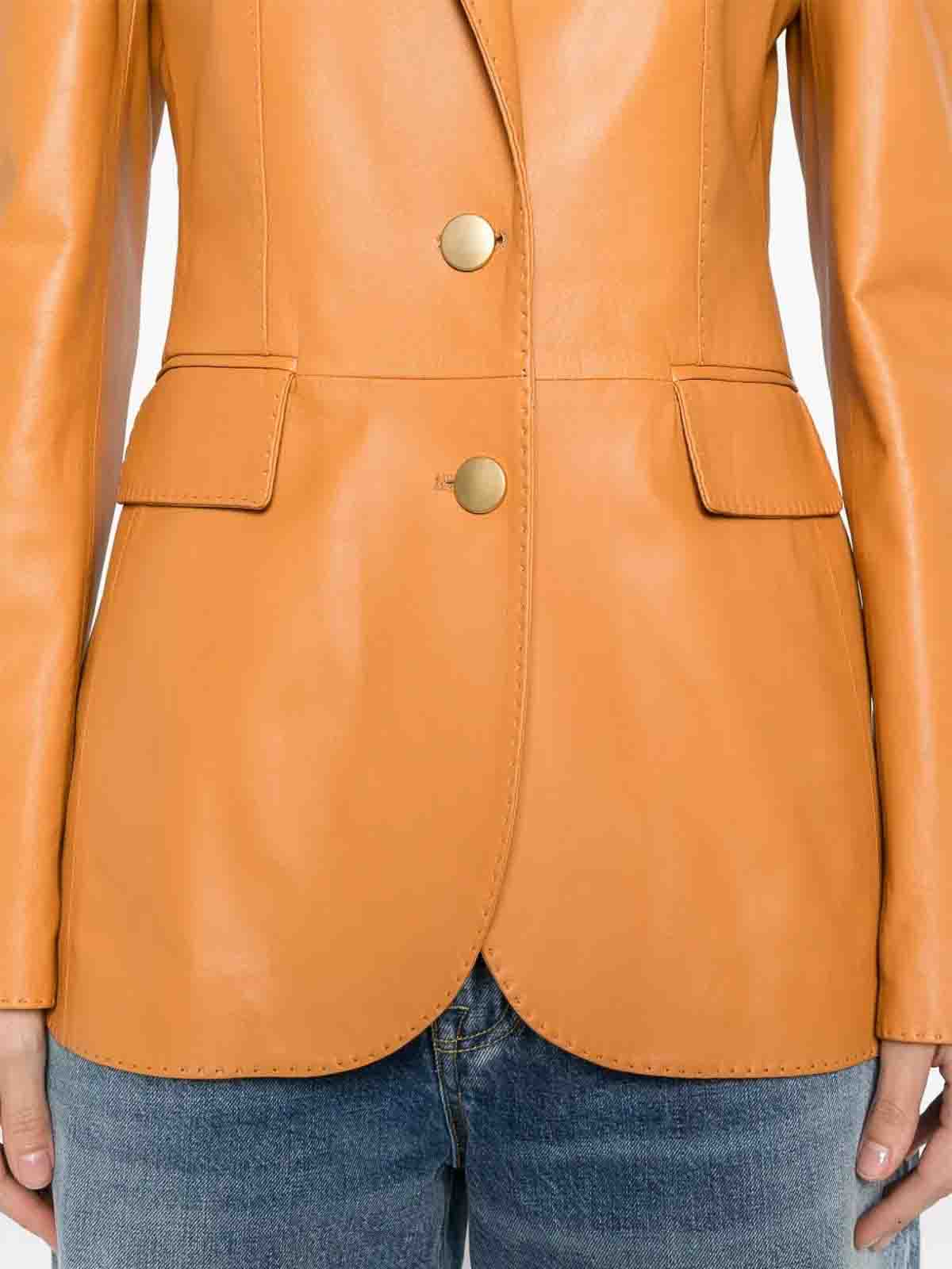 Leather Jacket SOPHIEPECHE250225E301 (TAGLIATORE / スーツ・ジャケット ) | TAGLIATORE (タリアトーレ)(3)