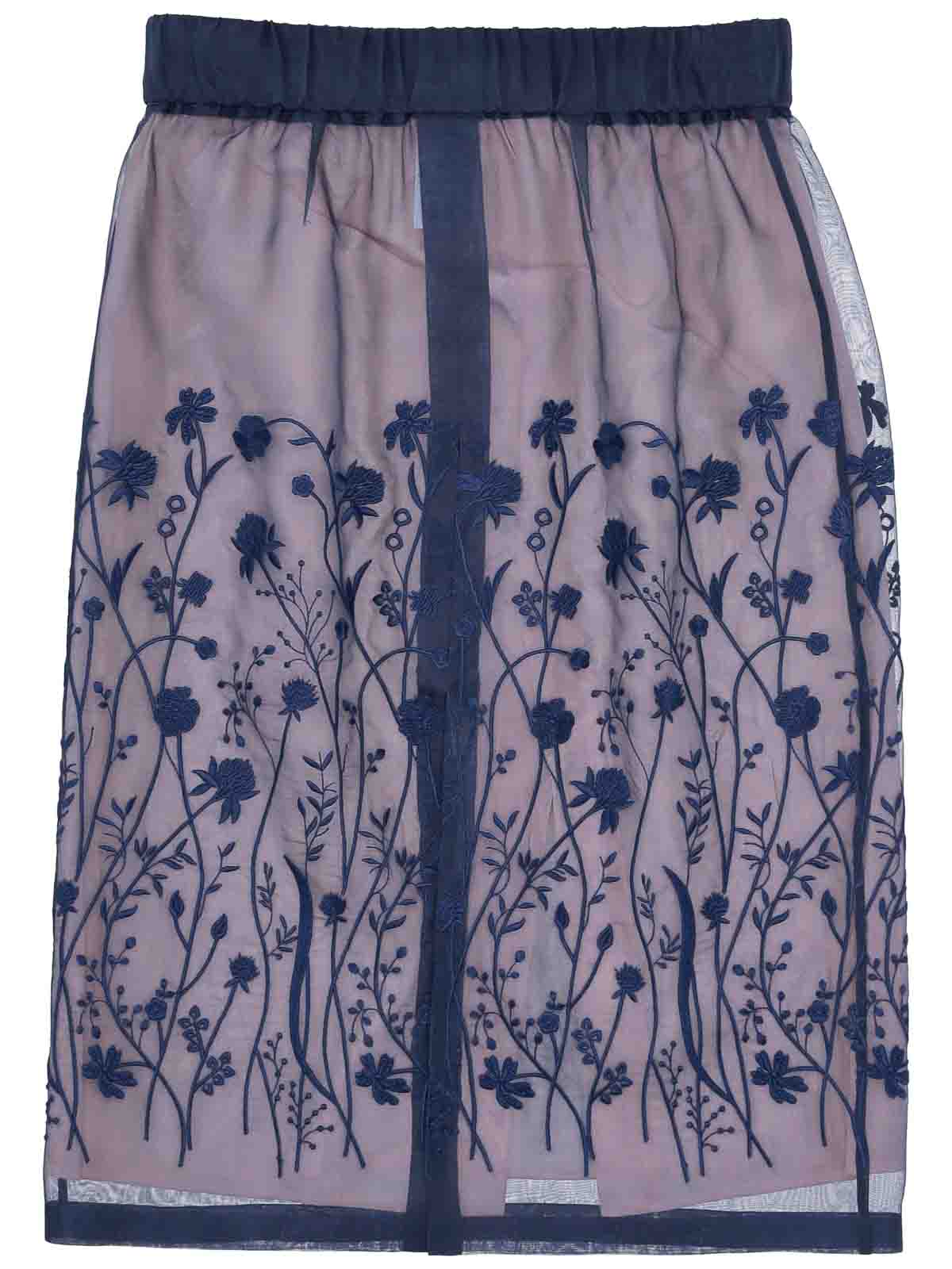 Sorgente Embroided Tulle Skirt D621136SORGENTE012 (P.A.R.O.S.H. / スカート ) | P.A.R.O.S.H. (パロッシュ)(1)
