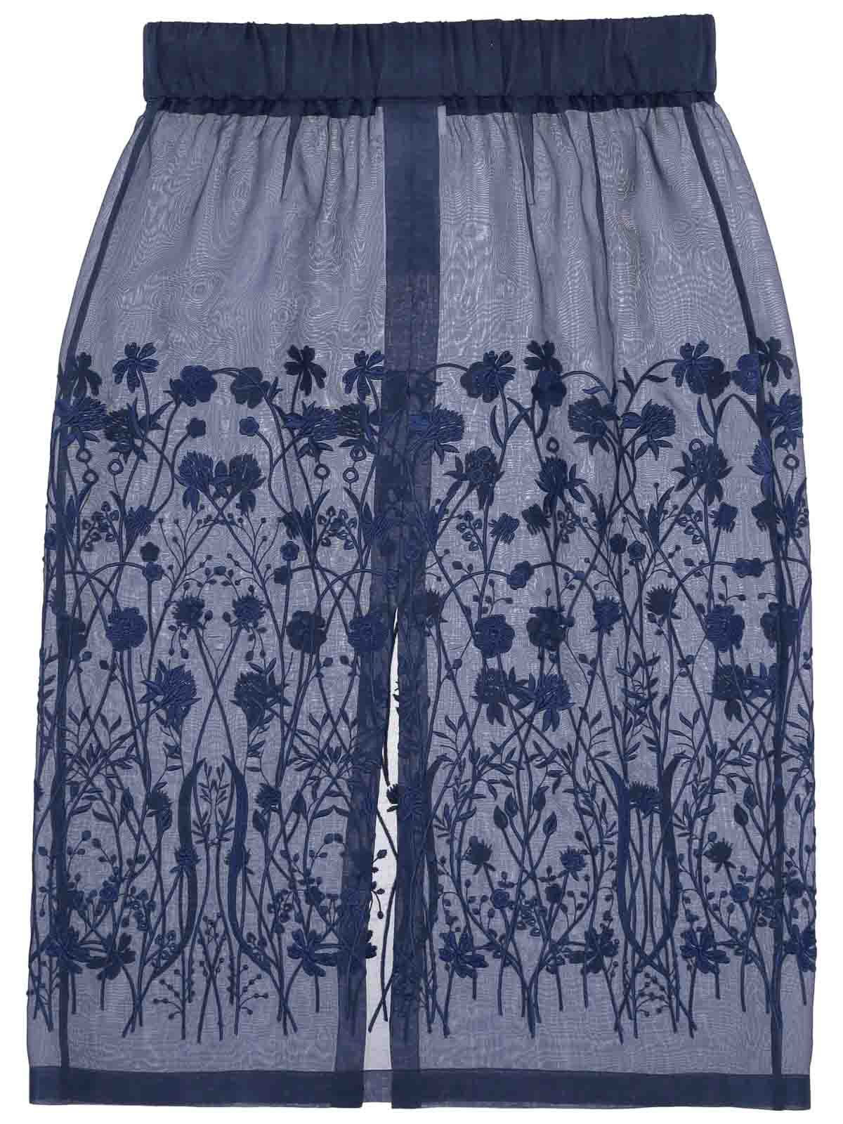 Sorgente Embroided Tulle Skirt D621136SORGENTE012 (P.A.R.O.S.H. / スカート ) | P.A.R.O.S.H. (パロッシュ)(3)