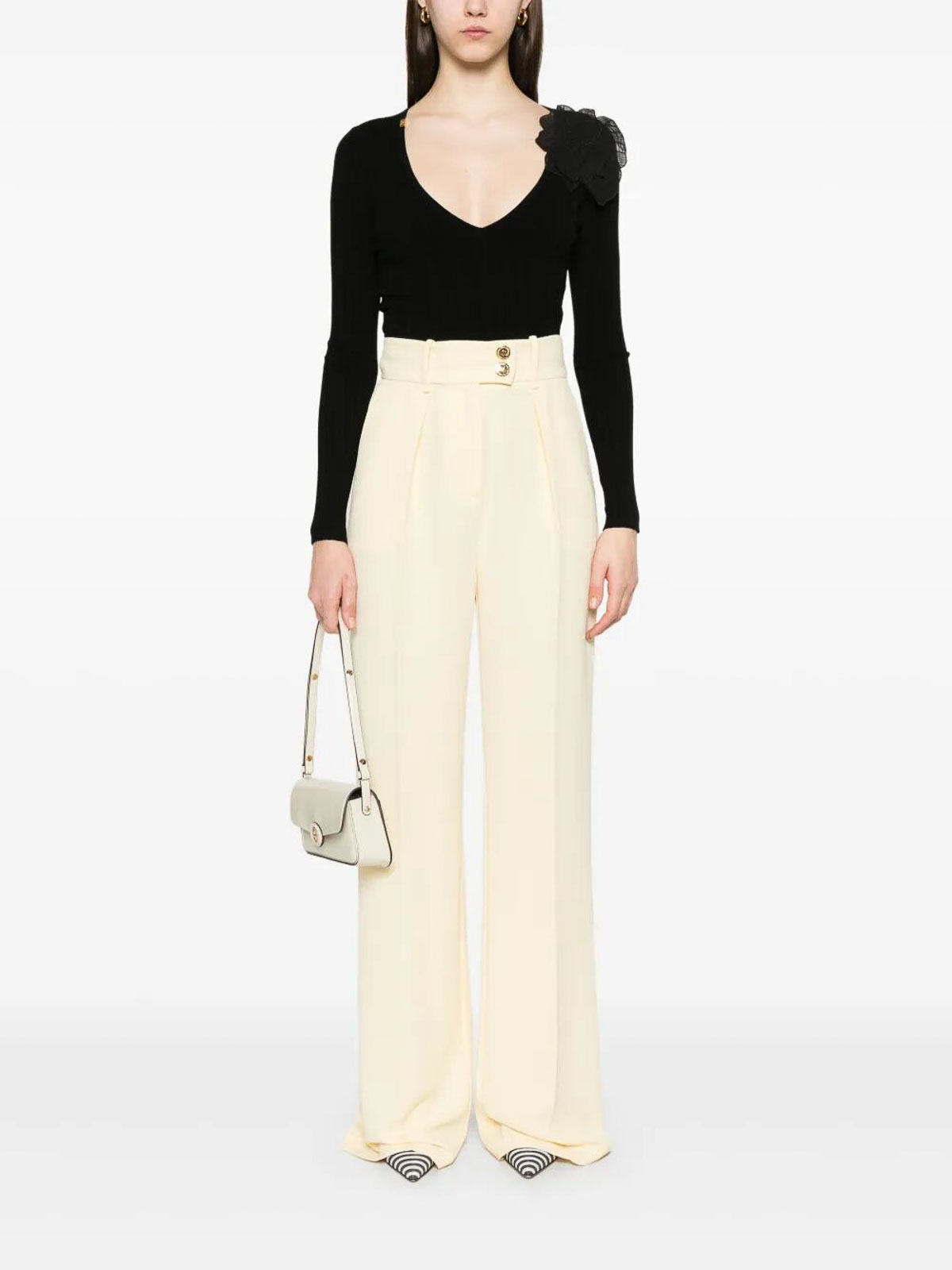 Tricot Top MK56B51E2110 (Elisabetta Franchi / Tシャツ・カットソー ) | Elisabetta Franchi (エリザベッタ フランキ)(1)