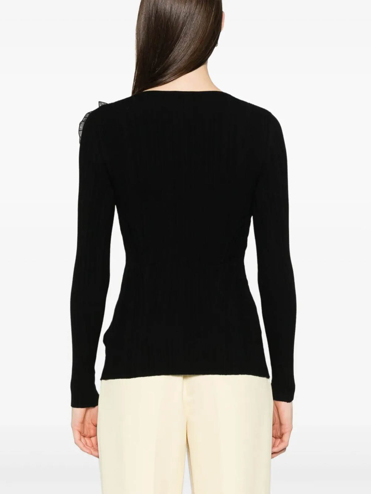 Tricot Top MK56B51E2110 (Elisabetta Franchi / Tシャツ・カットソー ) | Elisabetta Franchi (エリザベッタ フランキ)(3)
