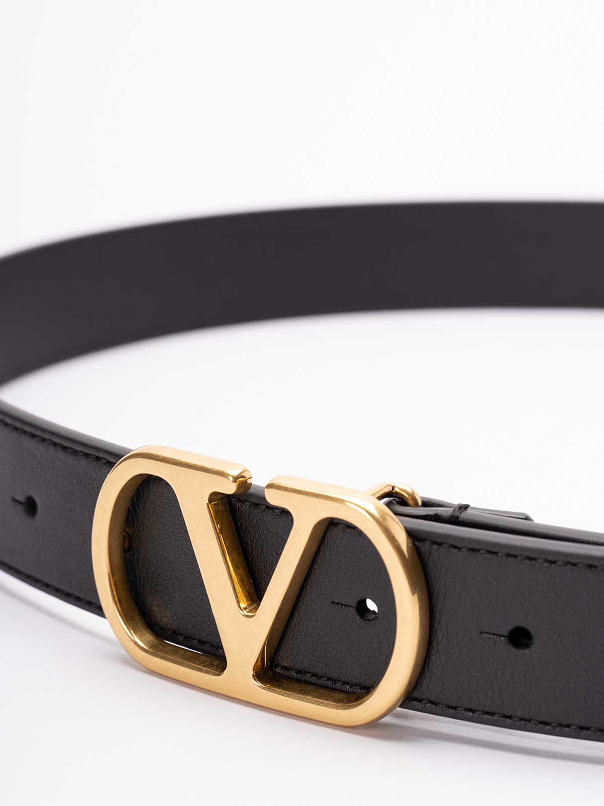 Vlogo SignatureBelt 6Y0T0SE1HCG0NO (Valentino Garavani / ベルト・サスペンダー ) | Valentino Garavani (ヴァレンティノ)(1)