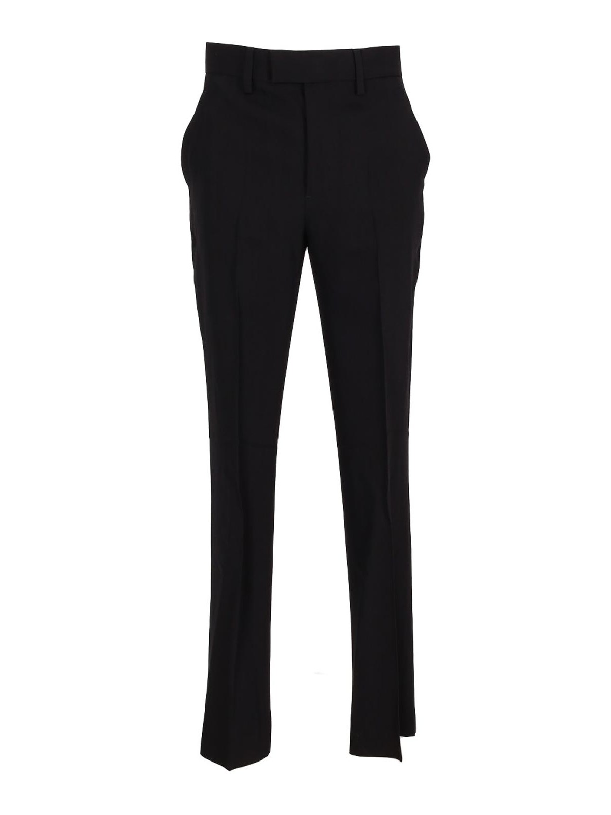 Habiba Cigarette Trousers Viscose Wool B0012422FA556099 (Ann Demeulemeester / パンツ ) | Ann Demeulemeester (アンドゥムルメステール)