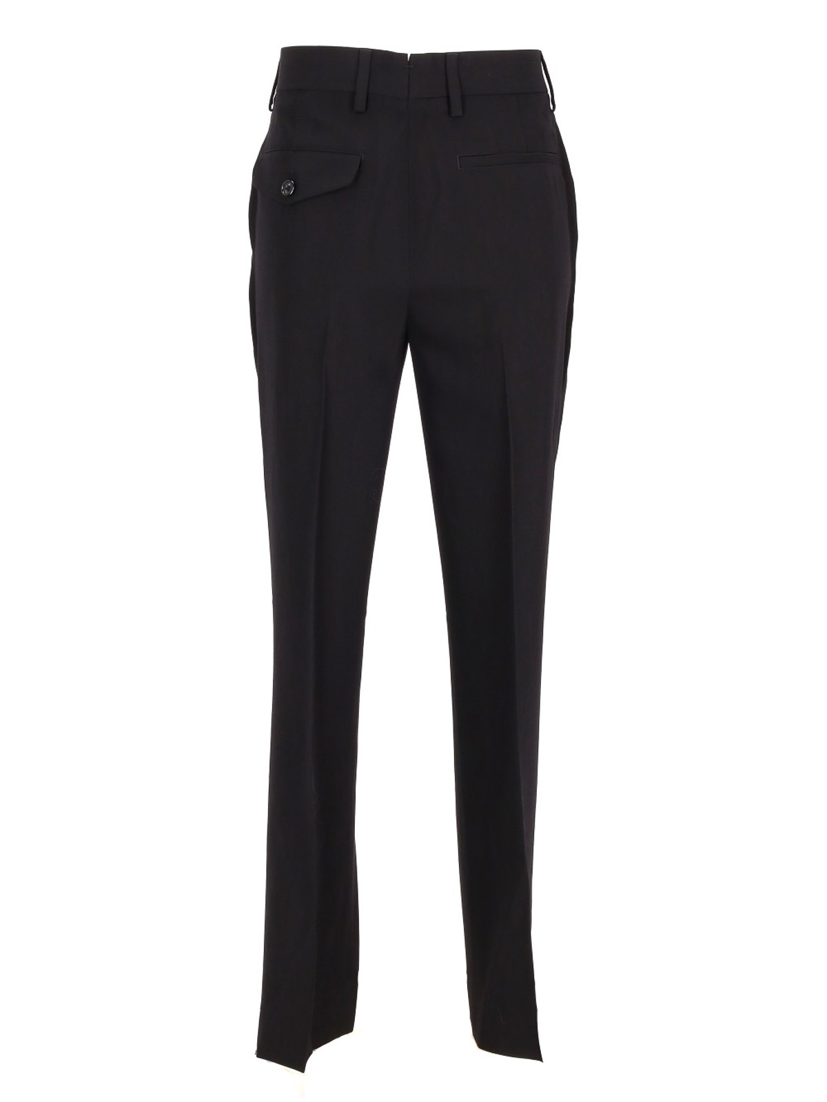 Habiba Cigarette Trousers Viscose Wool B0012422FA556099 (Ann Demeulemeester / パンツ ) | Ann Demeulemeester (アンドゥムルメステール)(2)