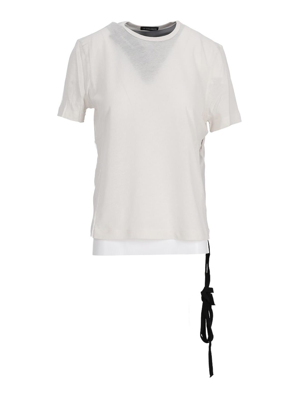Fanie Standard T-Shirt Brus B0012549FA206003 (Ann Demeulemeester / Tシャツ・カットソー ) | Ann Demeulemeester (アンドゥムルメステール)