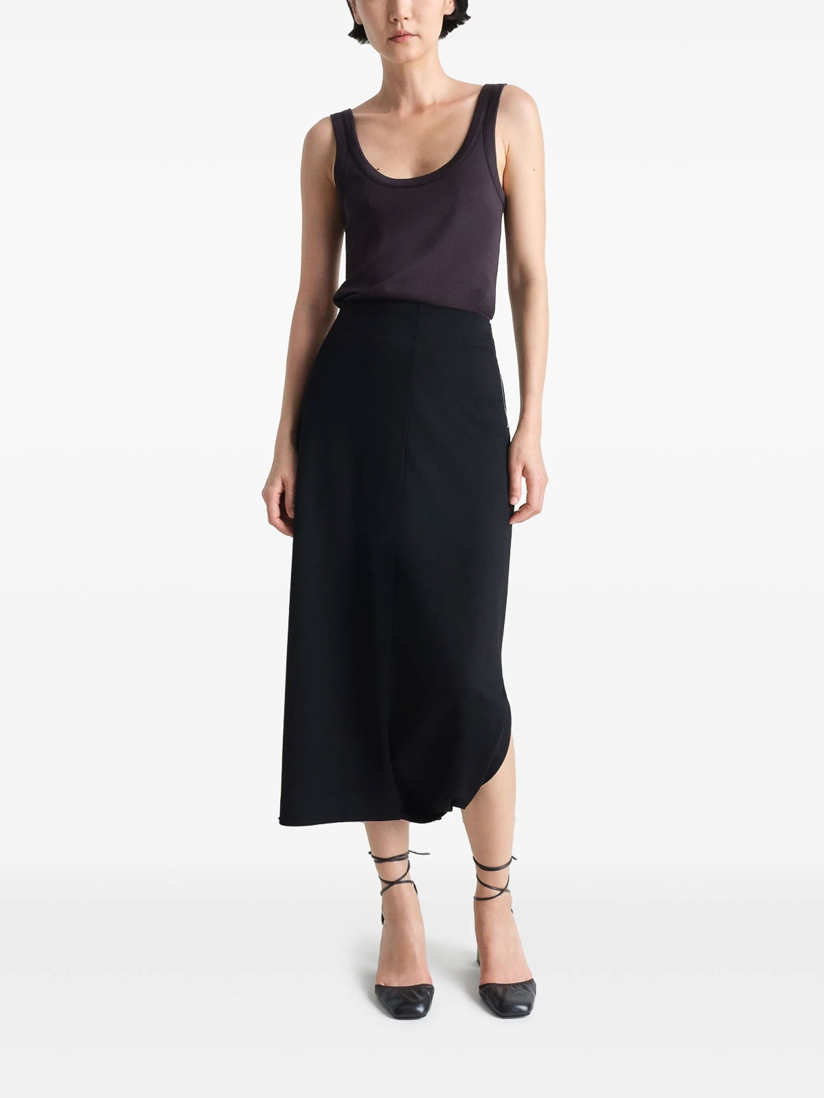 Twisted Hem Skirt SK1047LJ1034BK999 (LEMAIRE / スカート ) | LEMAIRE (ルメール)(1)