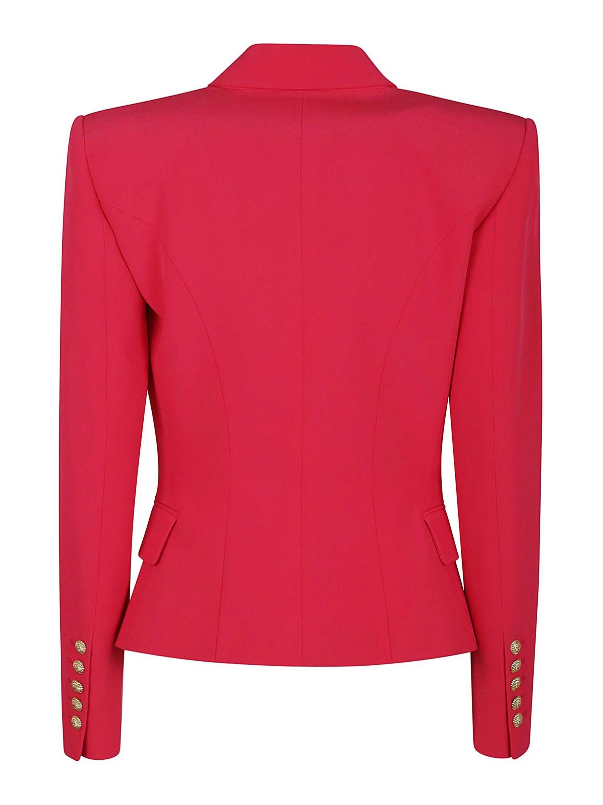6 Buttons Fitted Crepe Jacket EF0SI505VB004PK (Balmain / スーツ・ジャケット ) | Balmain (バルマン)(1)