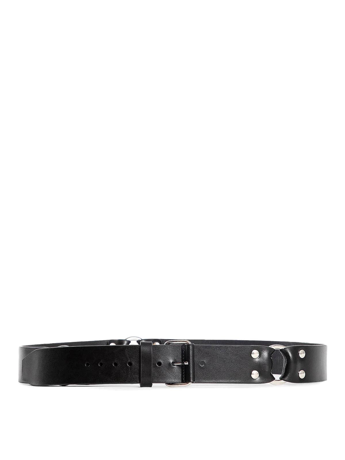 Monna 35 Cm Leather Belt B0012463LT128099 (Ann Demeulemeester / ベルト・サスペンダー ) | Ann Demeulemeester (アンドゥムルメステール)