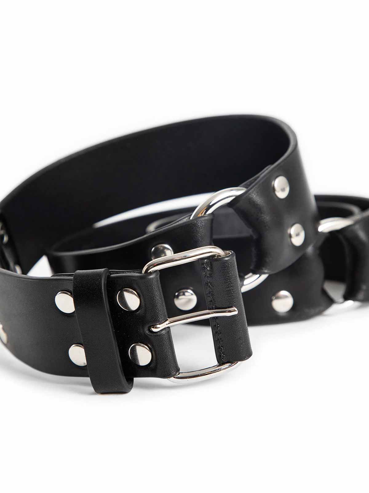 Monna 35 Cm Leather Belt B0012463LT128099 (Ann Demeulemeester / ベルト・サスペンダー ) | Ann Demeulemeester (アンドゥムルメステール)(2)