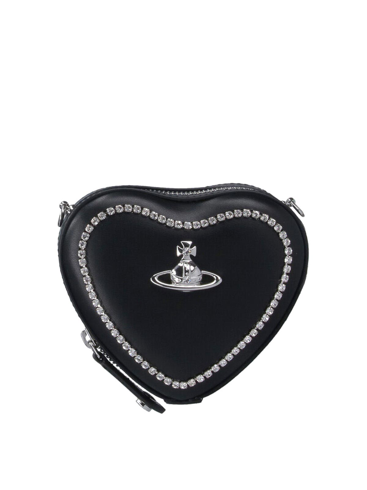 Shoulder bag with rhinestones 58020001WL008KN404 (Vivienne Westwood / ハンドバッグ・ショルダーバッグ ) | Vivienne Westwood (ヴィヴィアン・ウェストウッド)