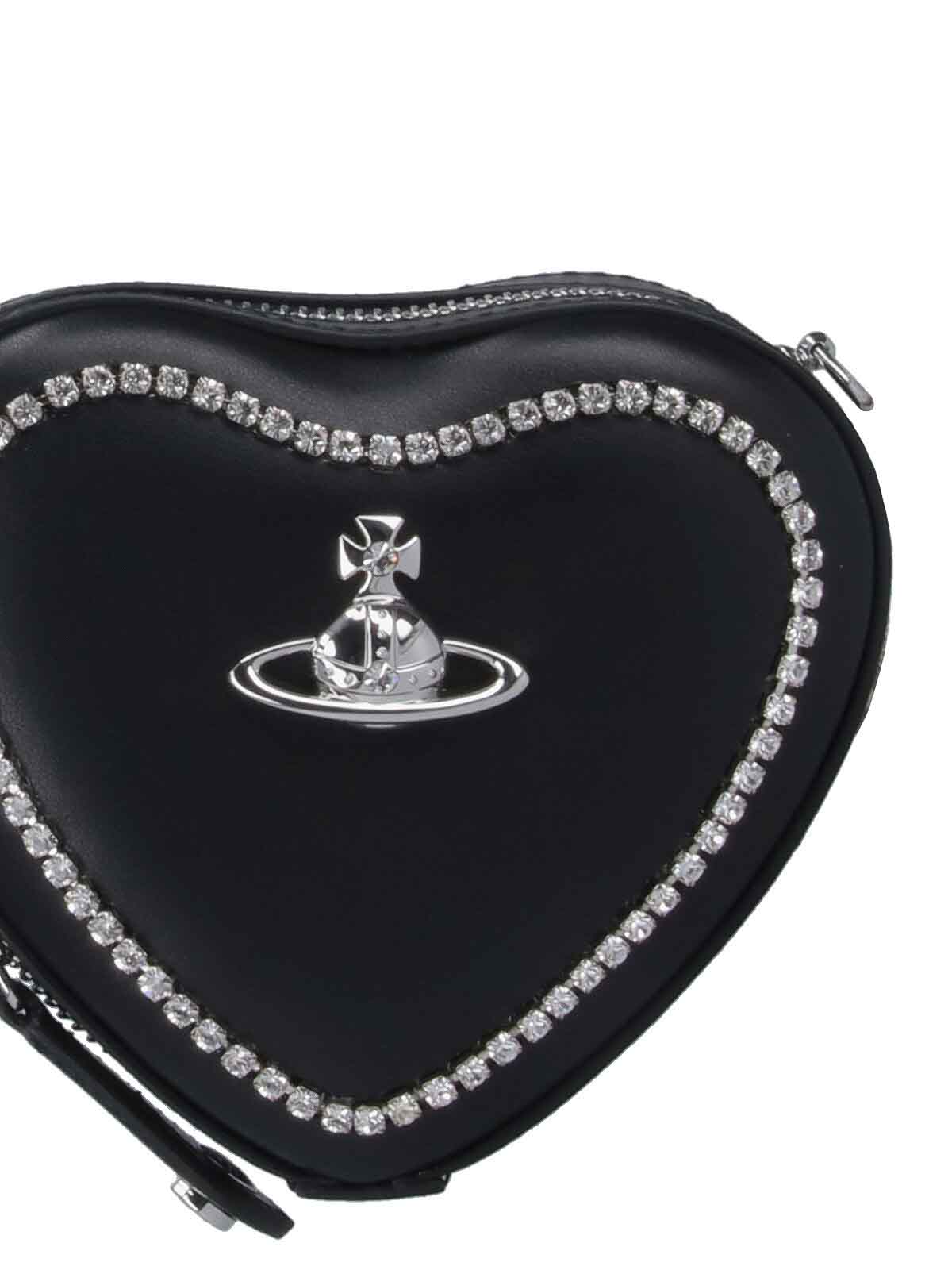 Shoulder bag with rhinestones 58020001WL008KN404 (Vivienne Westwood / ハンドバッグ・ショルダーバッグ ) | Vivienne Westwood (ヴィヴィアン・ウェストウッド)(3)