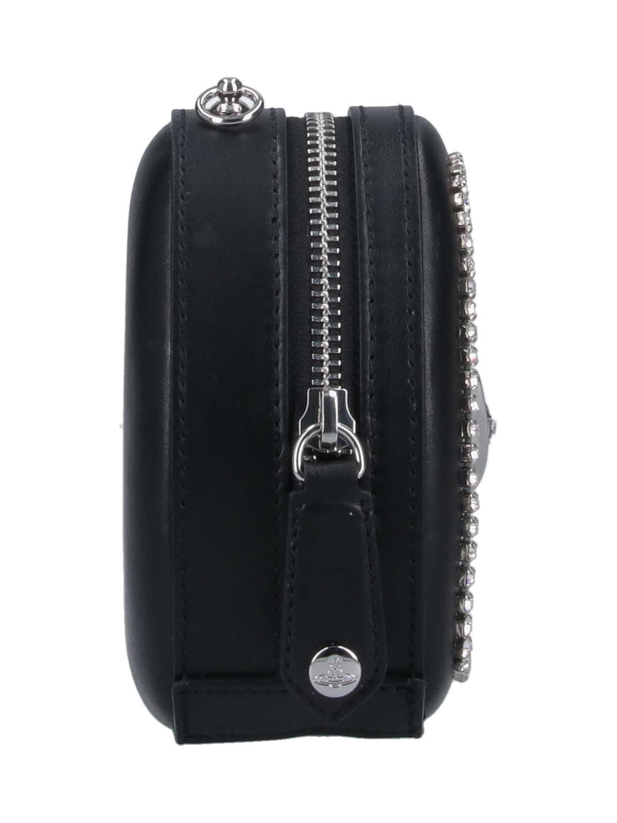 Shoulder bag with rhinestones 58020001WL008KN404 (Vivienne Westwood / ハンドバッグ・ショルダーバッグ ) | Vivienne Westwood (ヴィヴィアン・ウェストウッド)(4)