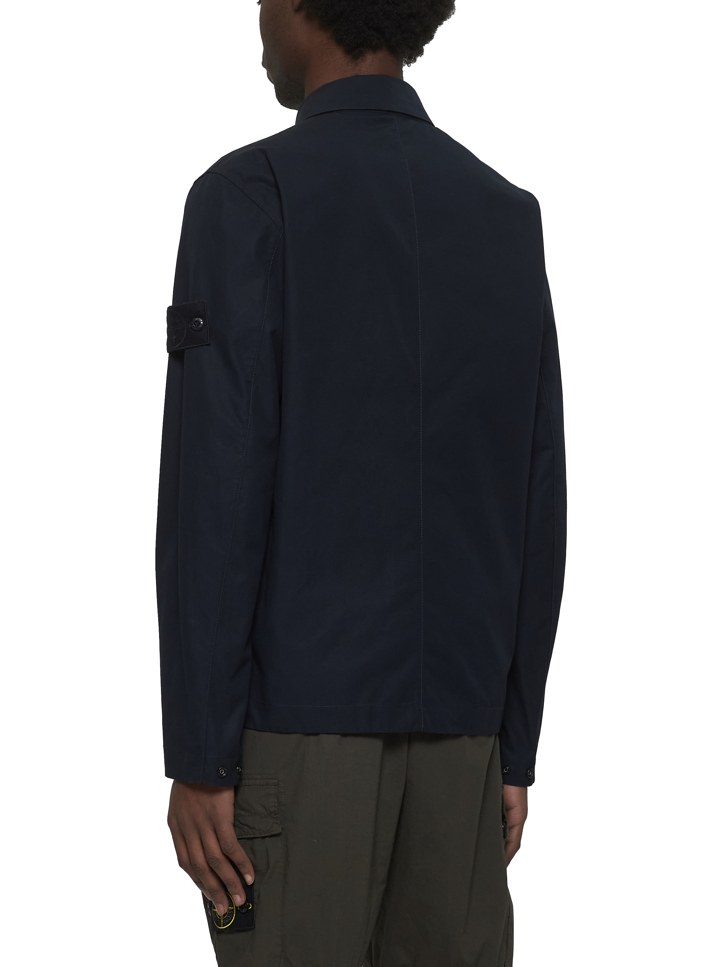 Stone Island Shirts Blue K1S151200007S00F1V0020 (STONE ISLAND / カジュアルジャケット・ベスト ) | STONE ISLAND (ストーンアイランド)(2)