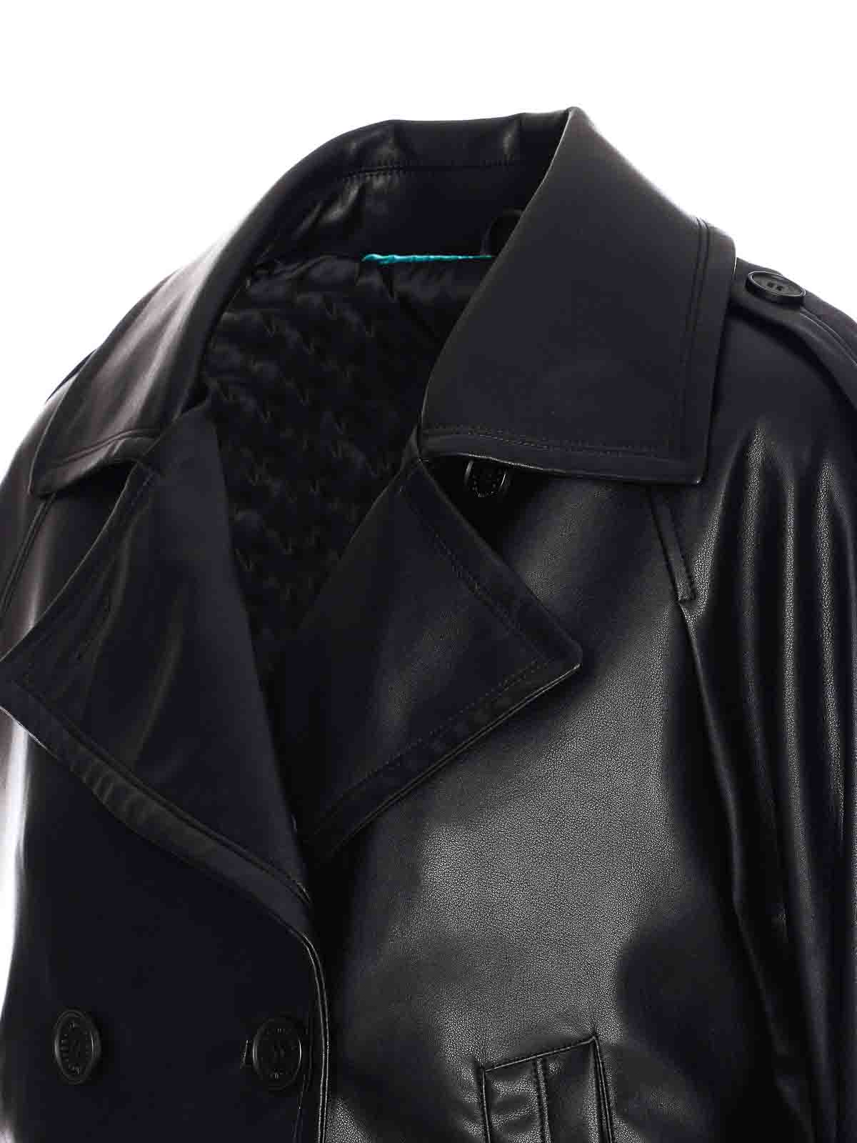 Black Faux Leather Jacket BJ19933BLACK (urbancode / レザー&ファージャケット・コート ) | urbancode (アーバンコード)(2)