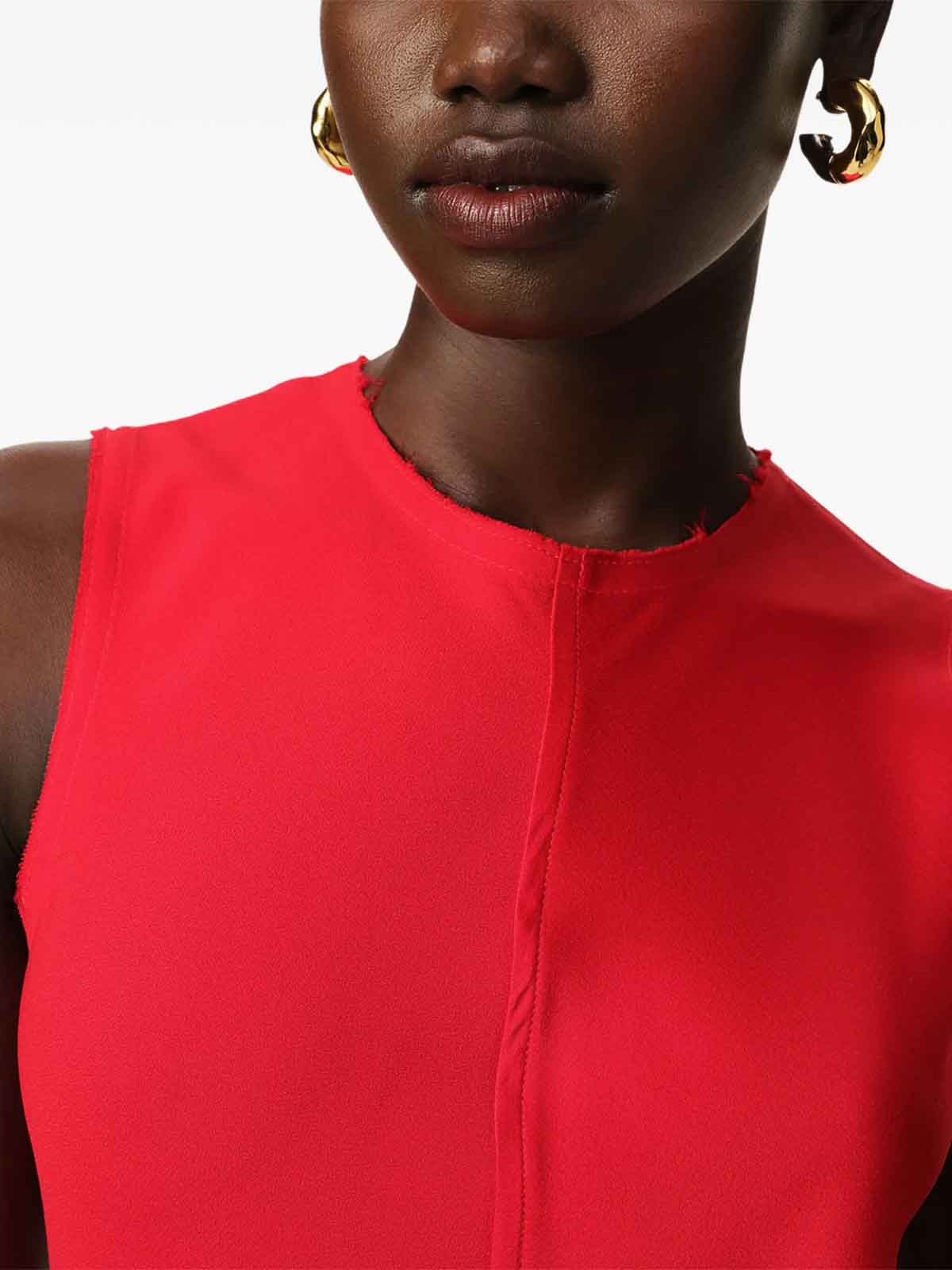 Sleeveless Maxi Dress FDR366AC0014632 (AMI Paris / ワンピース・ドレス・オールインワン ) | AMI Paris (アミパリス)(5)